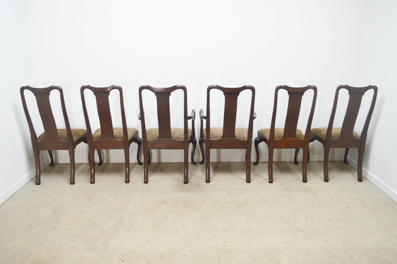 Henkel Harris Mahogany Dining Chairs Set of 6 - 9