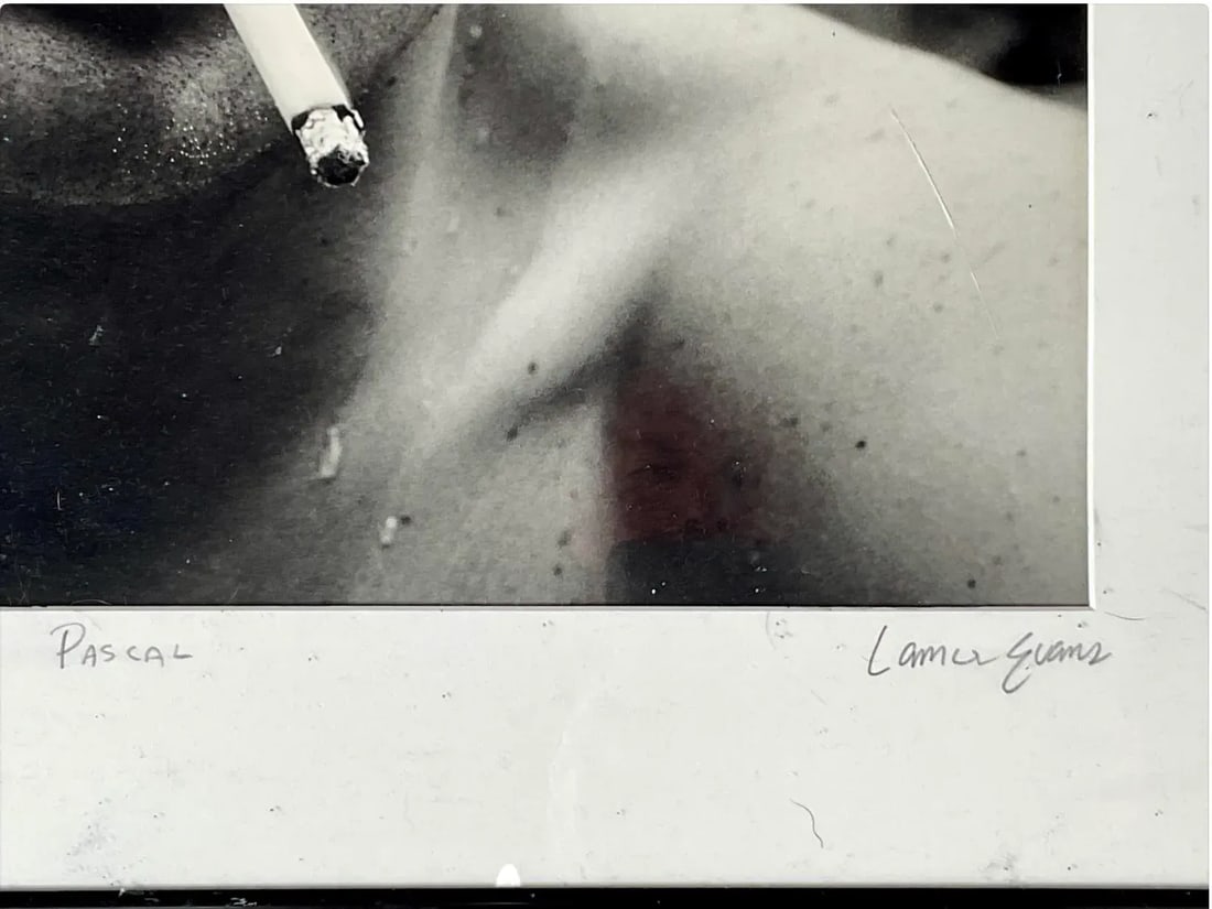 Lance Evans Black and White Photograph Titled "Pascal" - 6