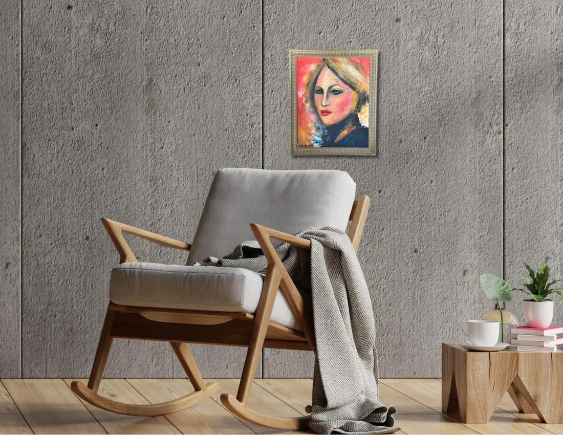 French Portrait Painting of a Woman - 2