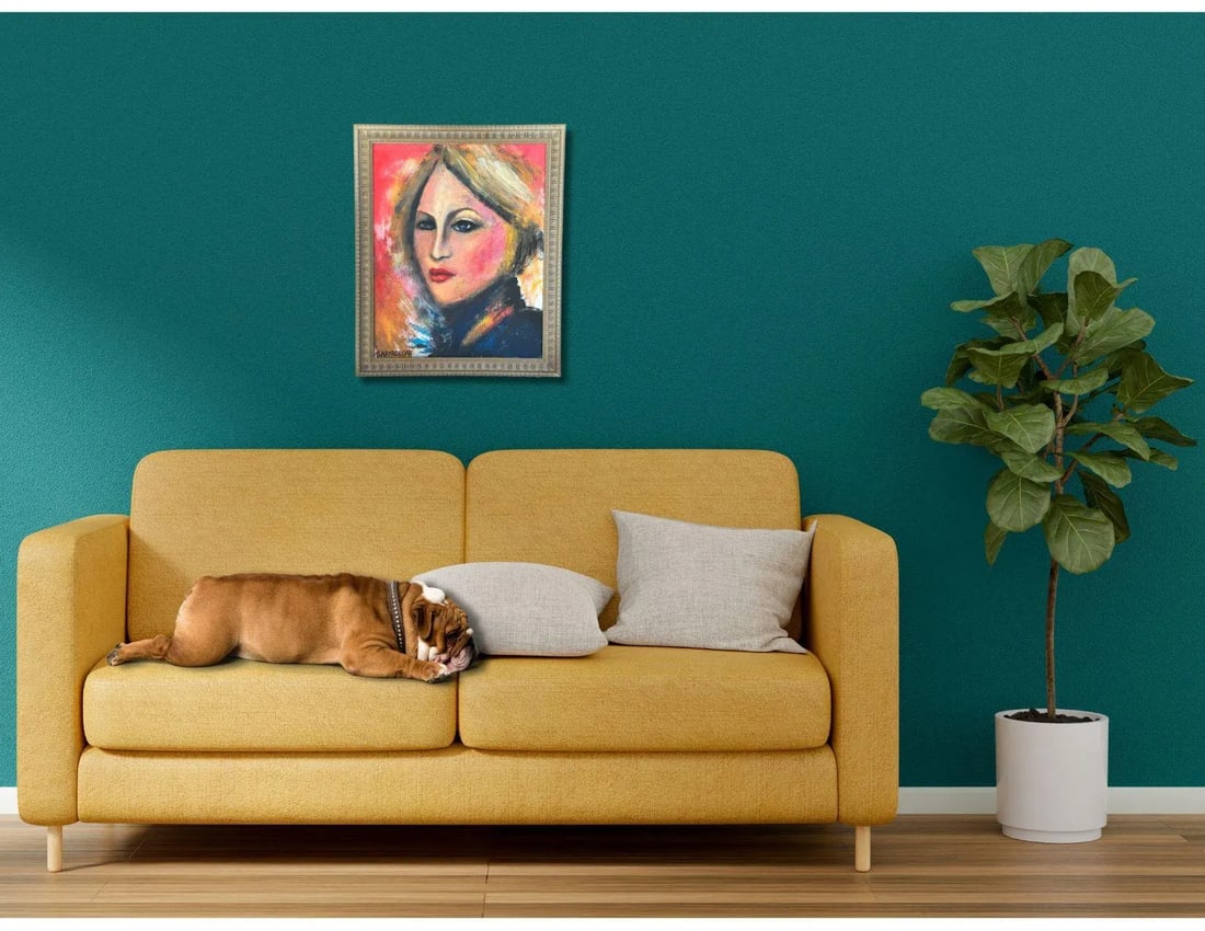 French Portrait Painting of a Woman - 3