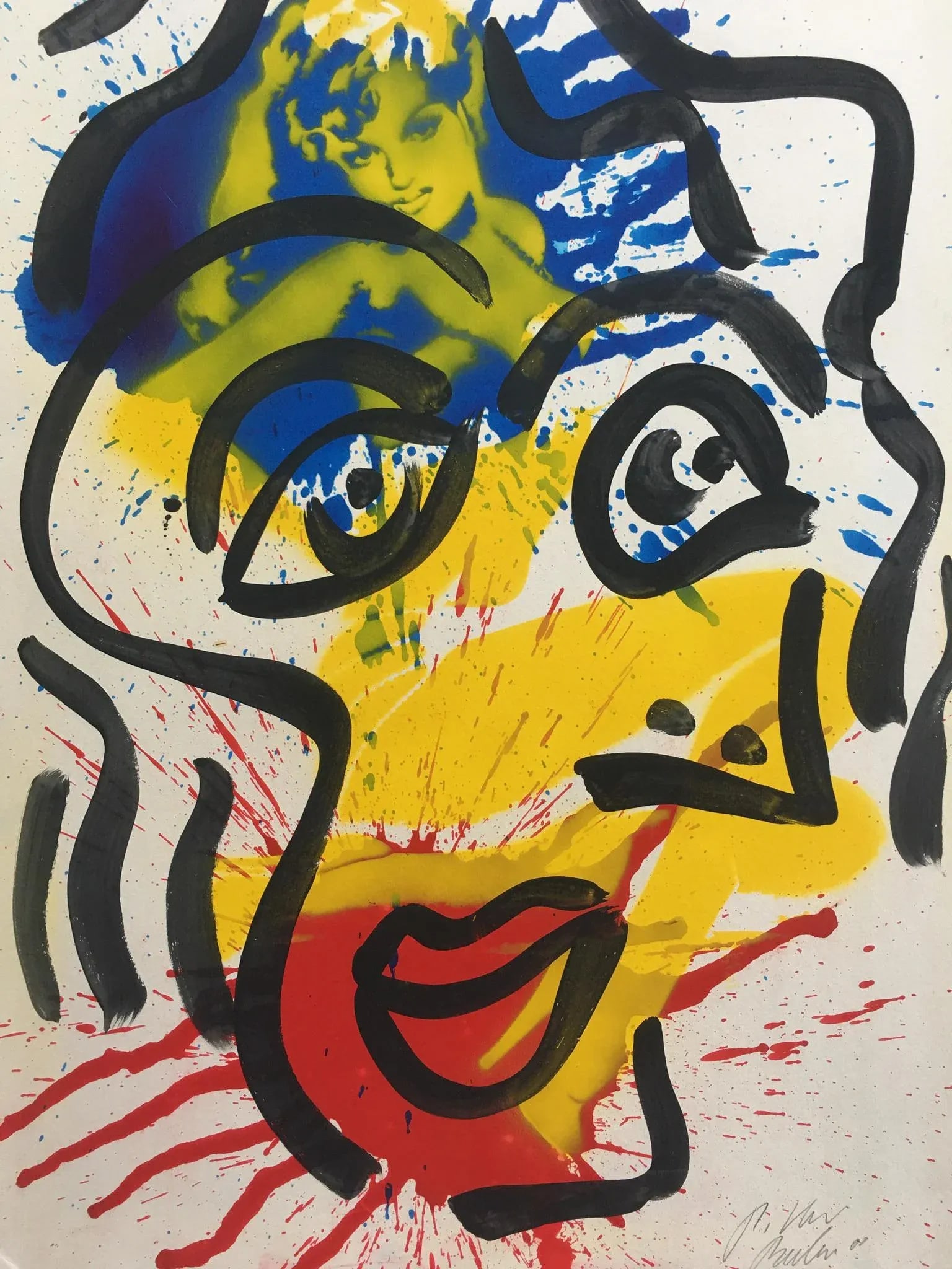 Marilyn Monroe / Peter Keil Abstract Painting, 2000 - 2