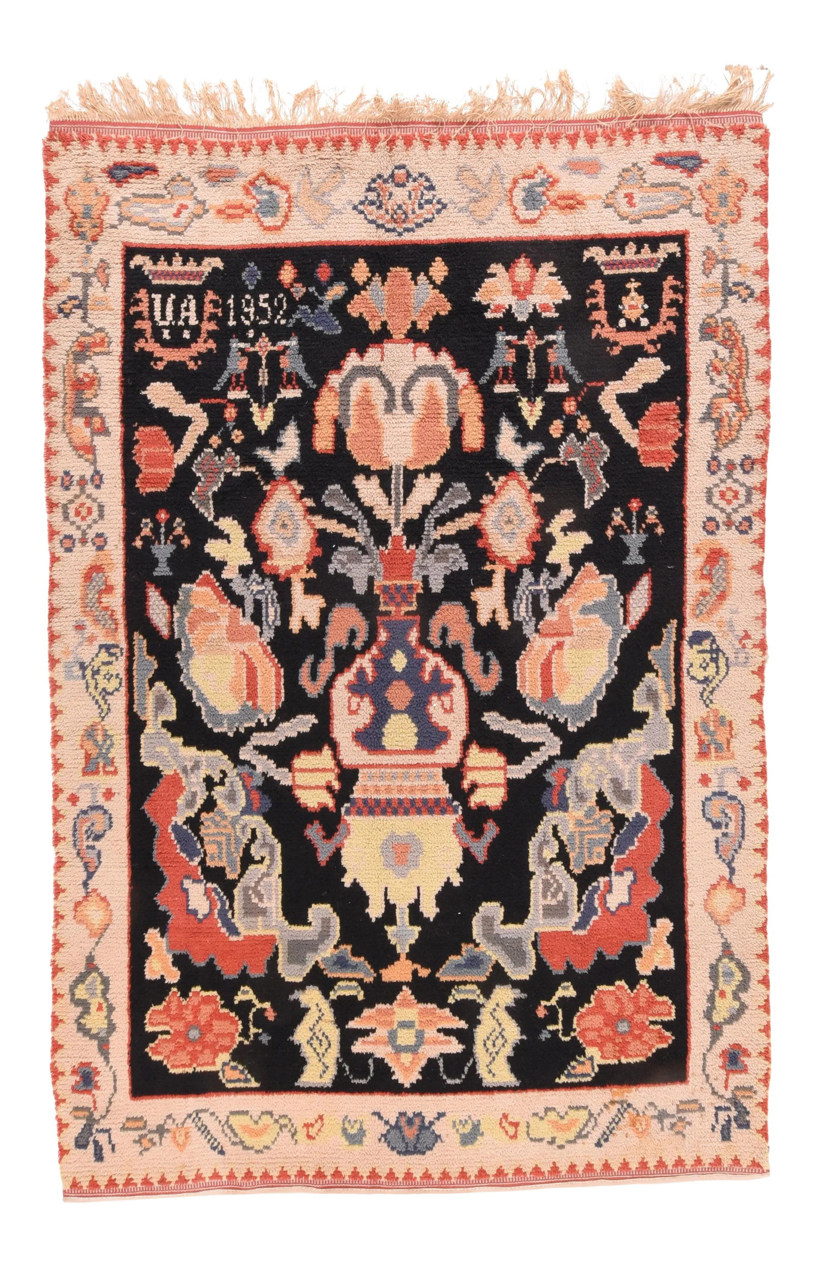 Vintage Swedish Kilim Flat Weave Rug (1 of 4)