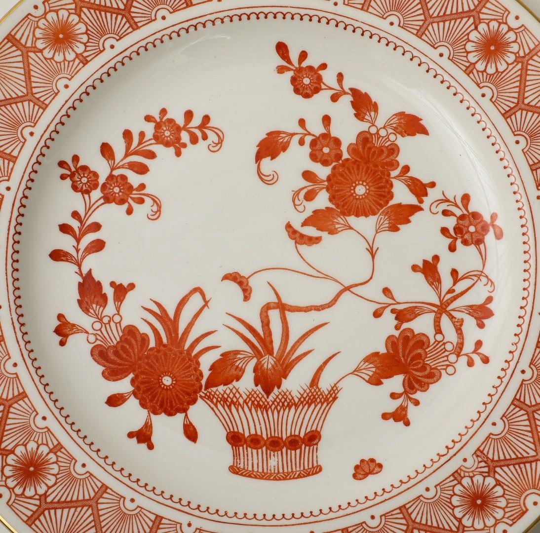Royal Crown Derby Luncheon Plates, Chandos Pattern, Set of 12 - 5