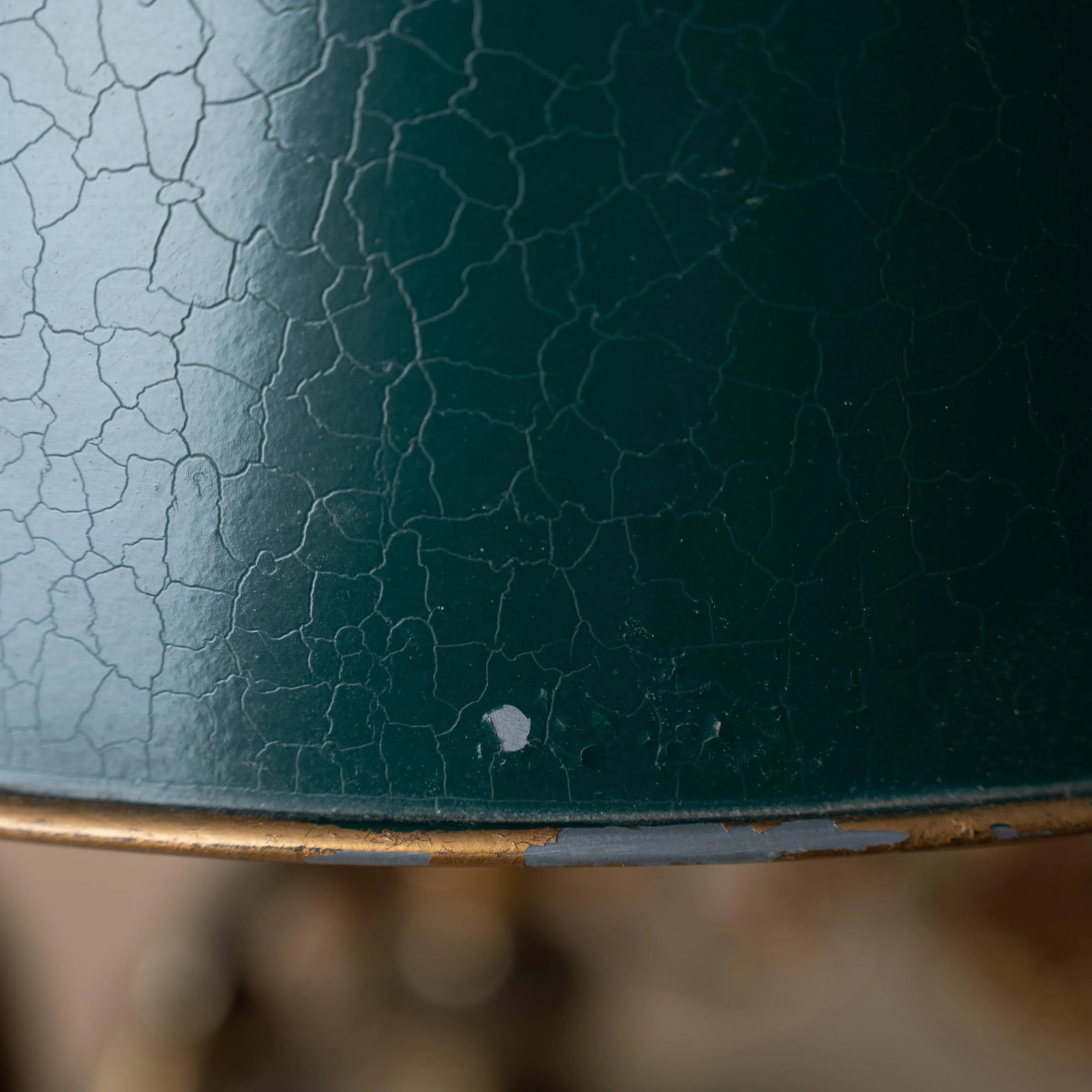 French Brass Bouillotte Lamp - 12