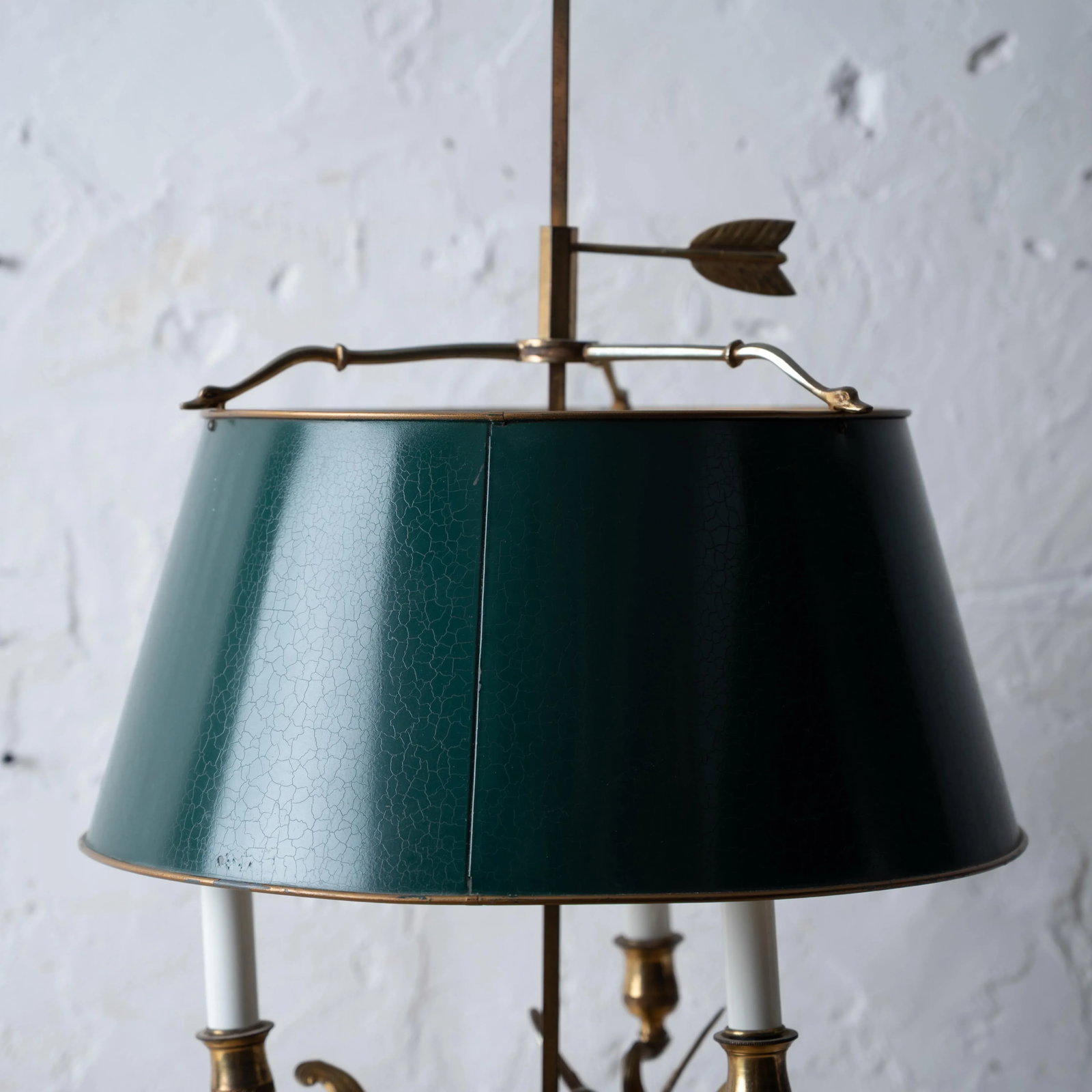 French Brass Bouillotte Lamp - 5