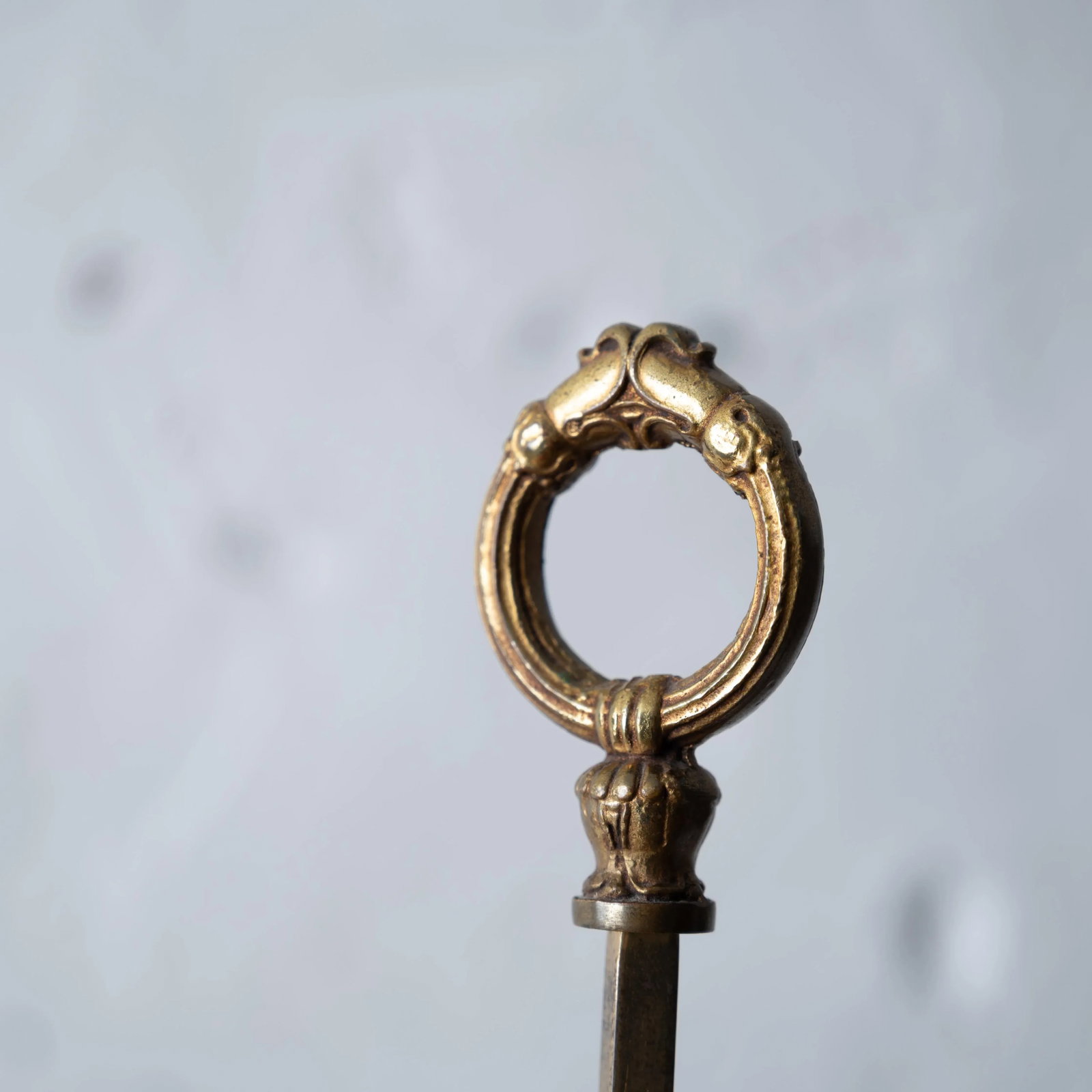 French Brass Bouillotte Lamp - 9