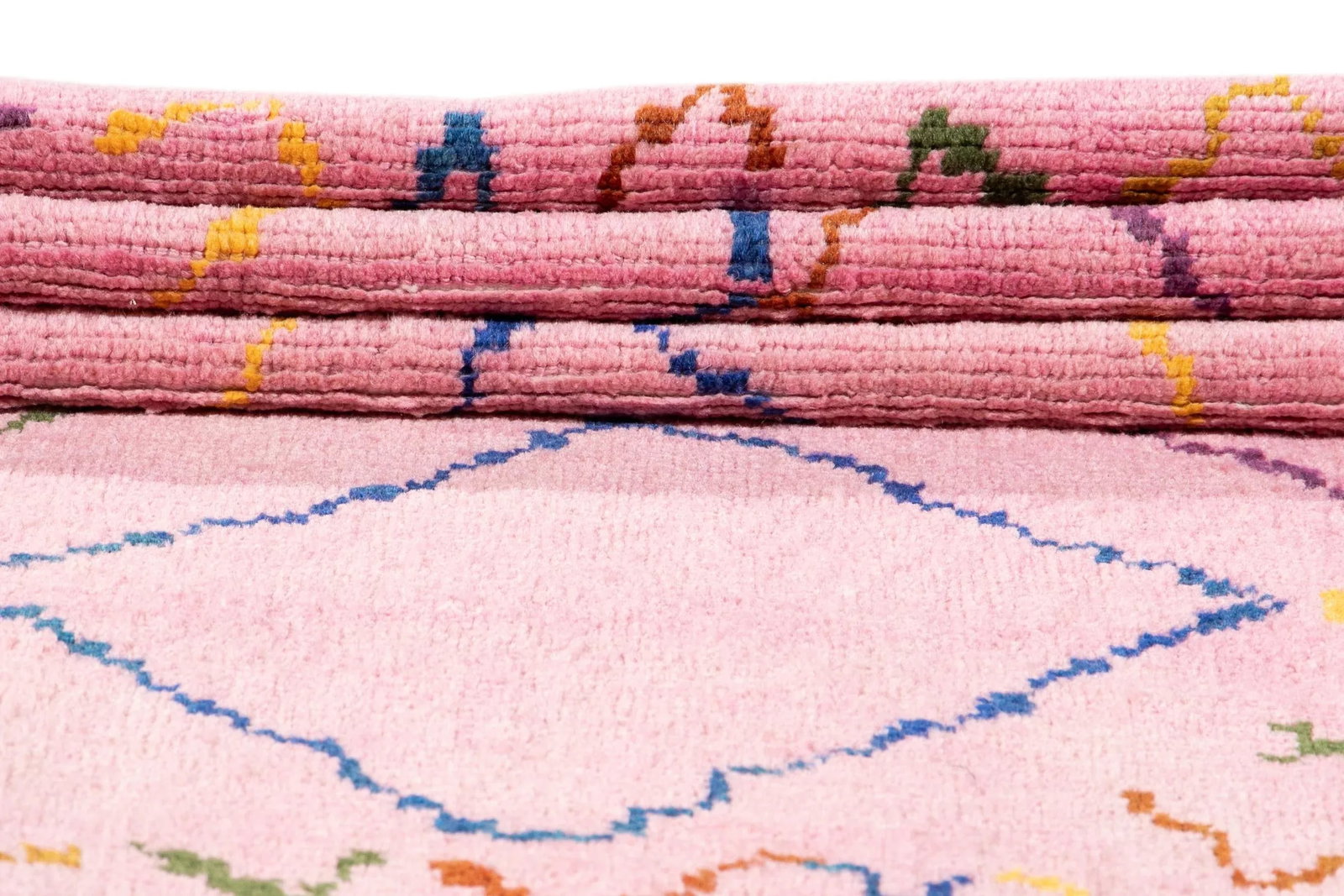 21st Century Modern Moroccan Style Wool Runner - 4