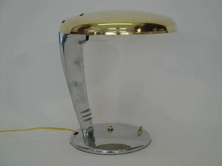 Cobra Art Deco Desk Lamp - 2