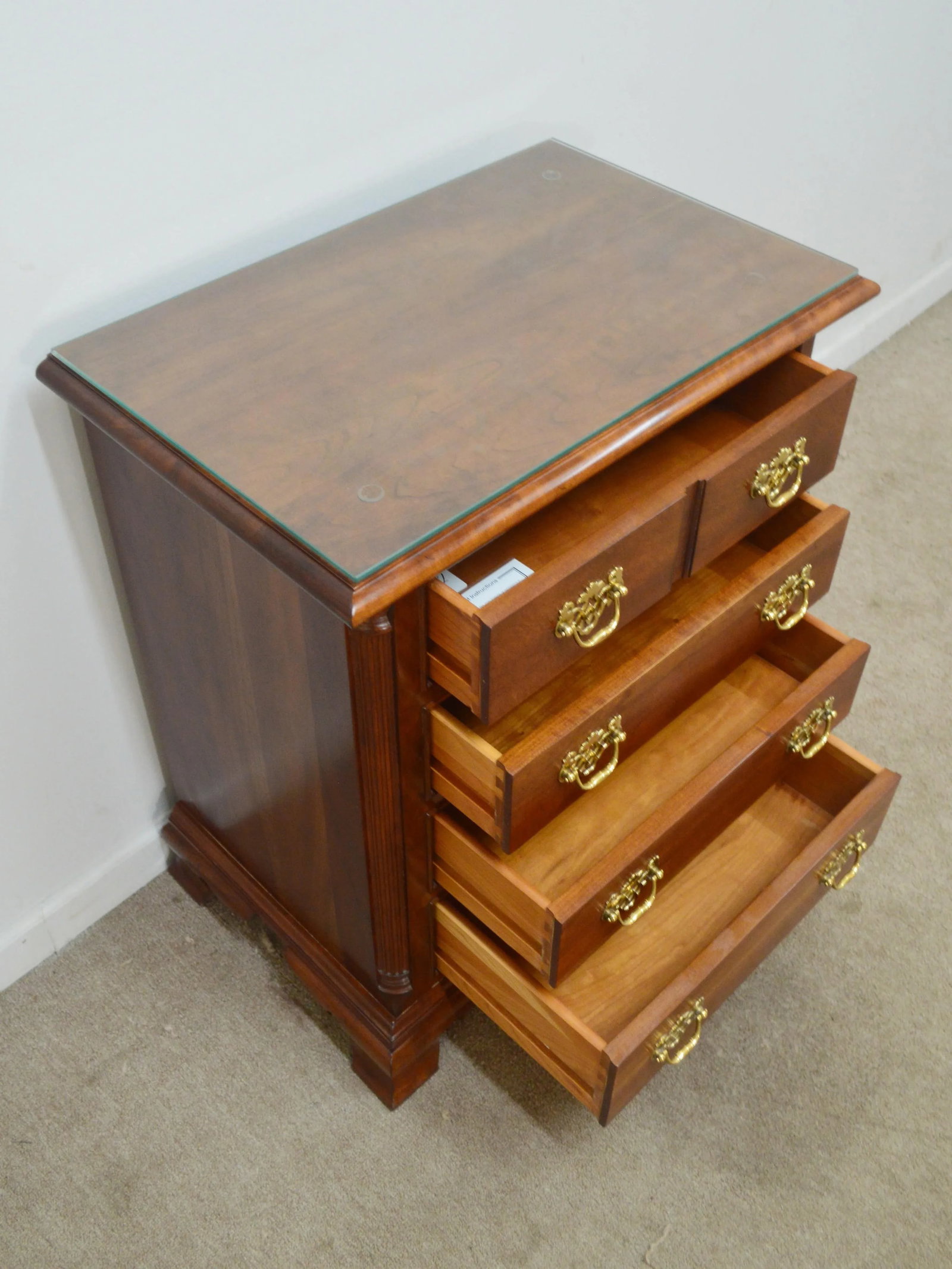 Stickley Cherry Nightstand - 10