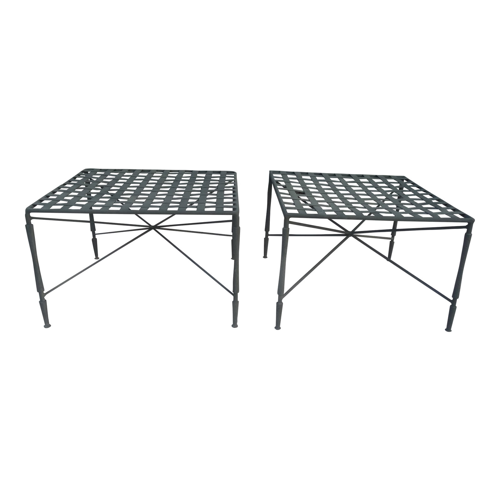 Mid 20th Century Mario Papperzini for Salterini Side Drink Tables - Set of 2, Attributed (1 of 7)