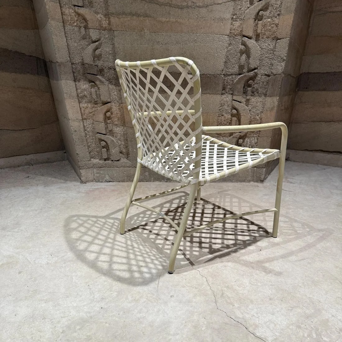 Mid-Century Modern Brown Jordan Patio Set 4 Chairs 2 Side Tables - 6