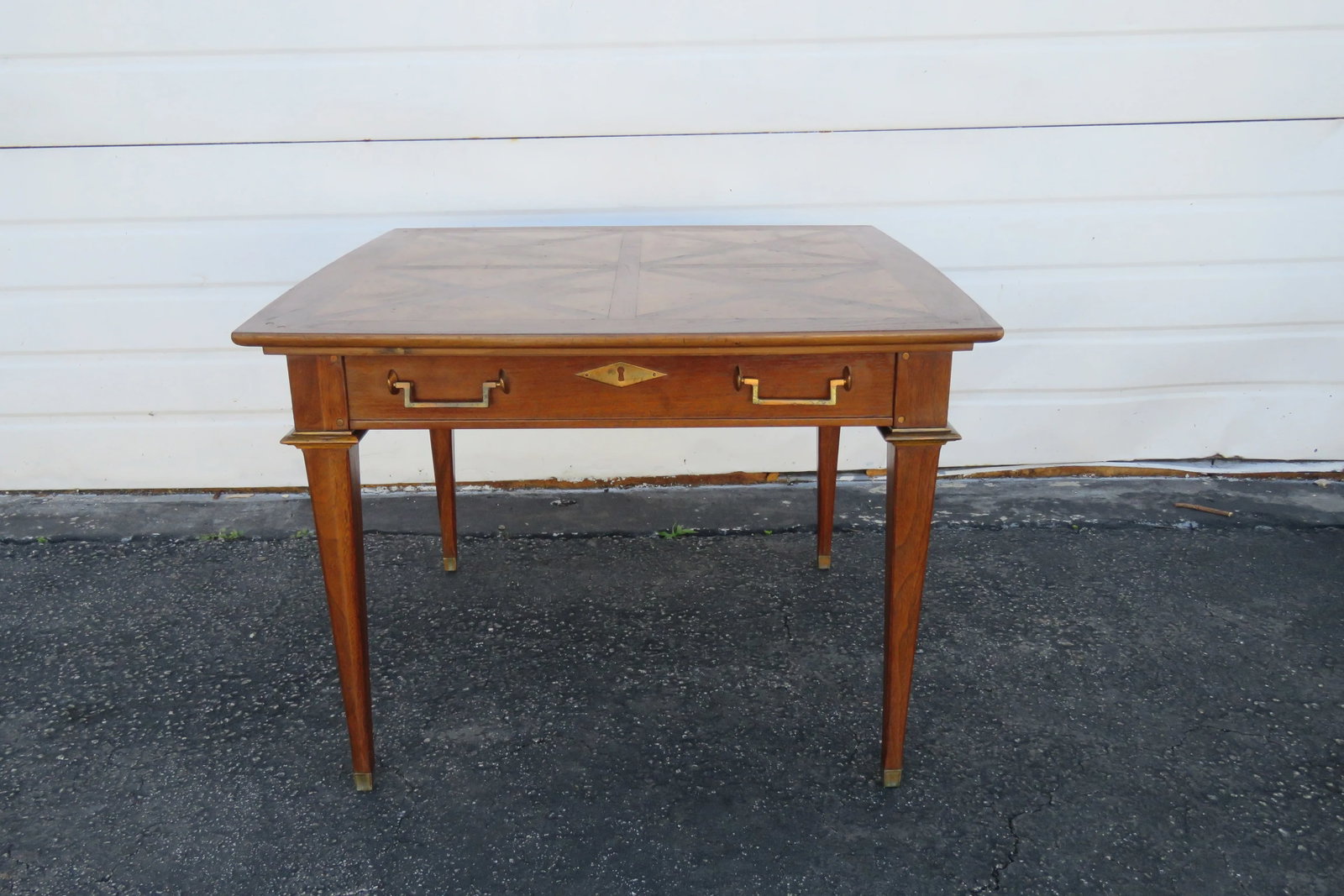 Mid Century Modern Side End Lamp Table by Mastercraft Furniture - 11