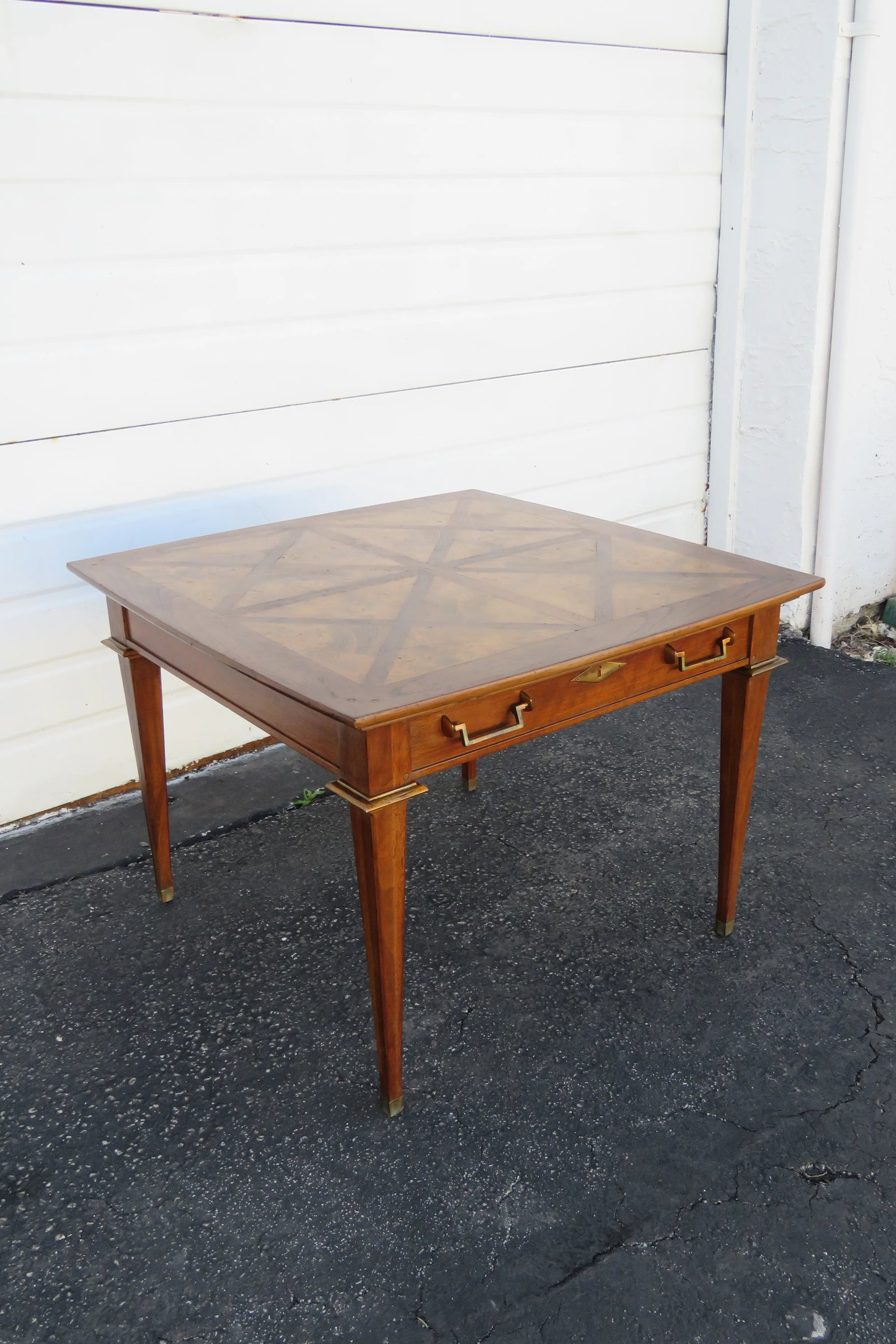 Mid Century Modern Side End Lamp Table by Mastercraft Furniture - 12