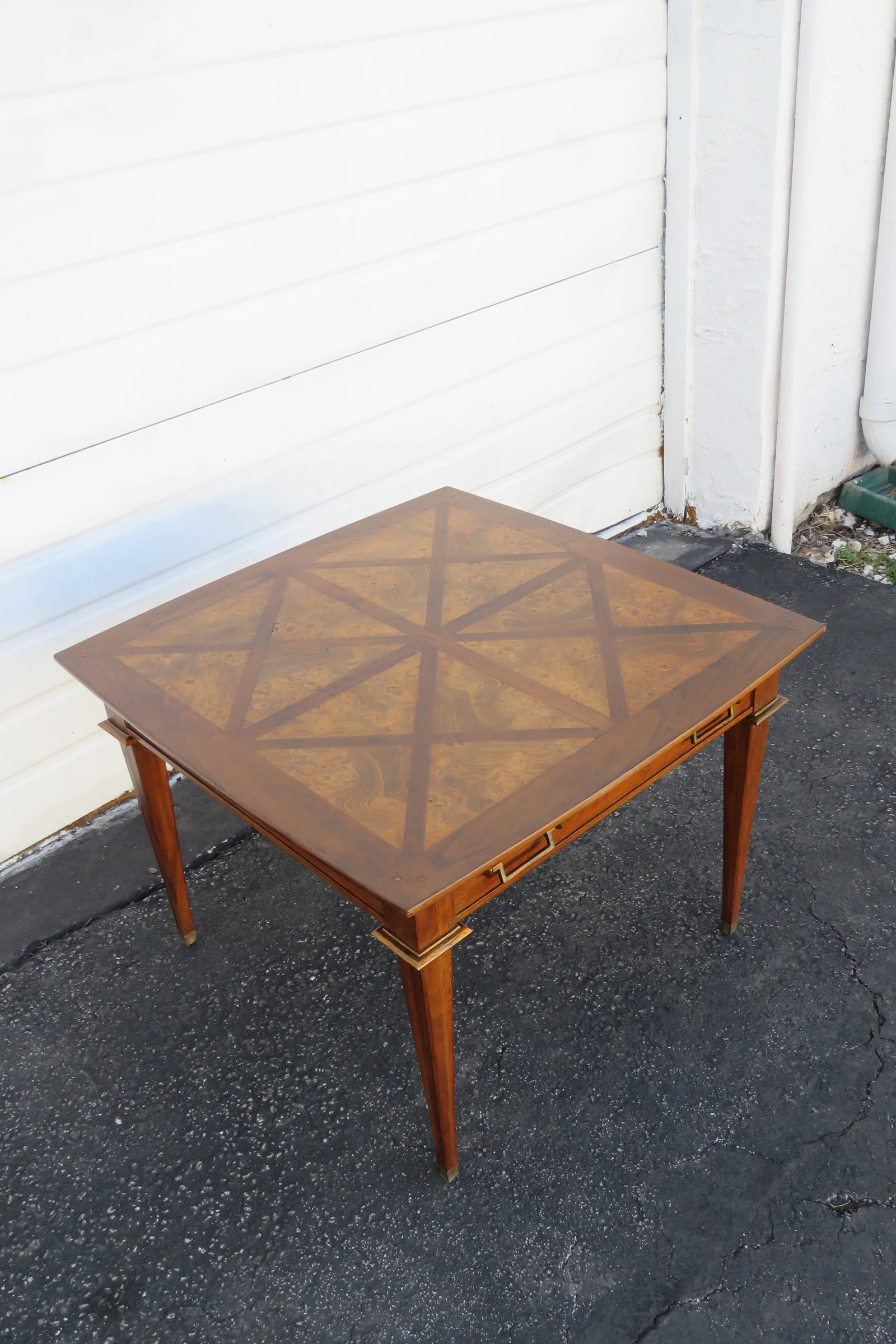 Mid Century Modern Side End Lamp Table by Mastercraft Furniture - 13