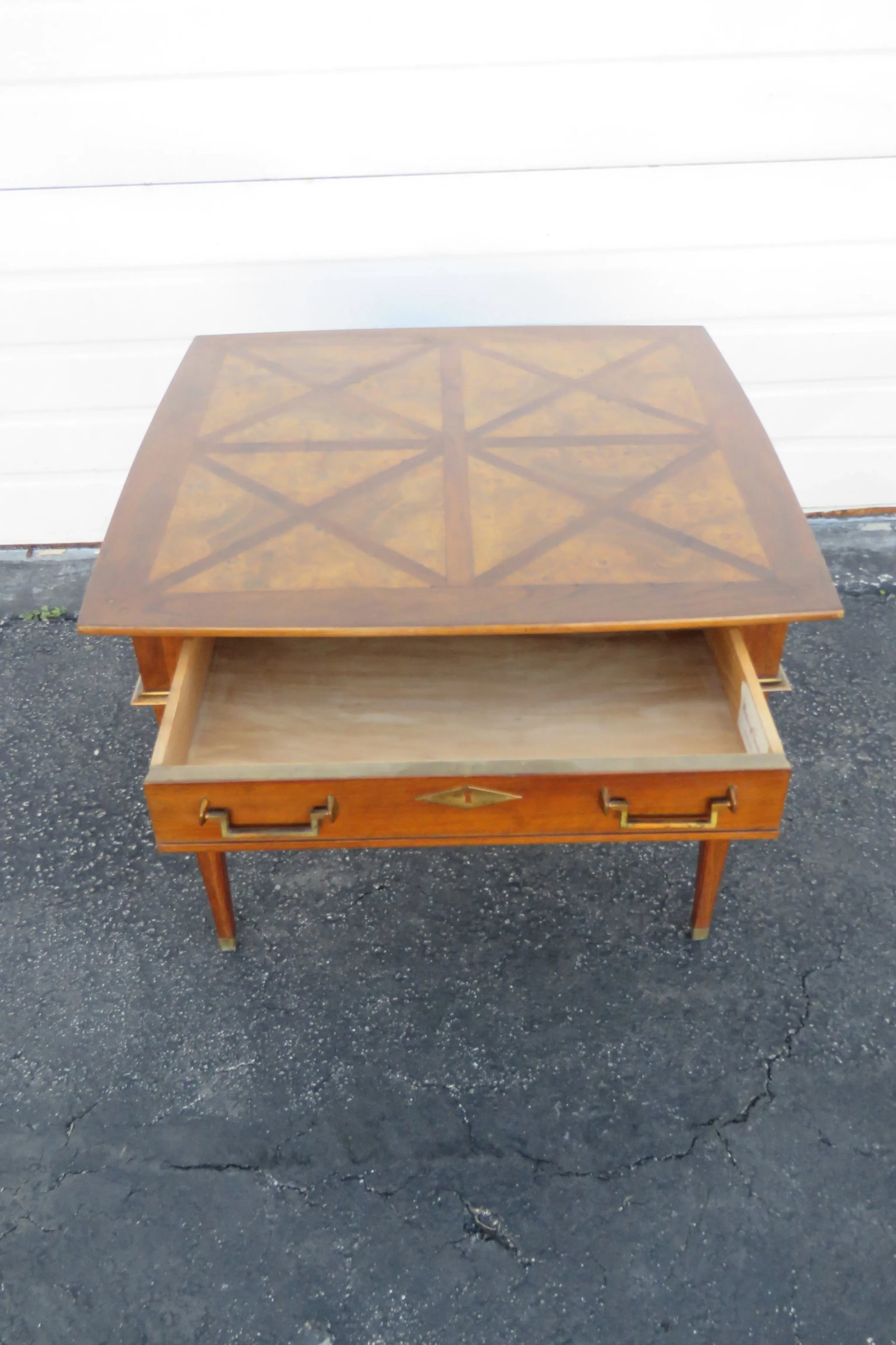 Mid Century Modern Side End Lamp Table by Mastercraft Furniture - 4