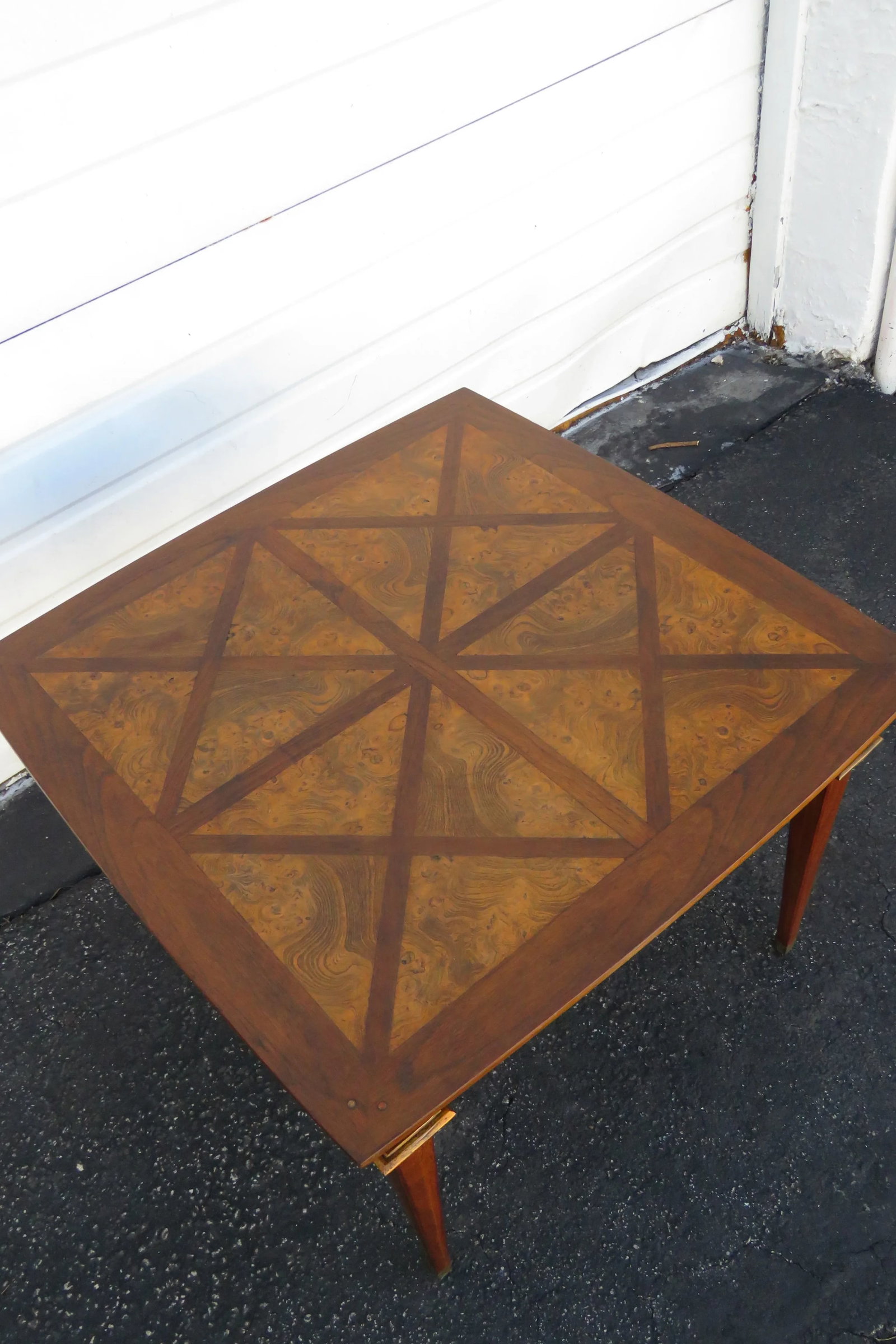 Mid Century Modern Side End Lamp Table by Mastercraft Furniture - 8