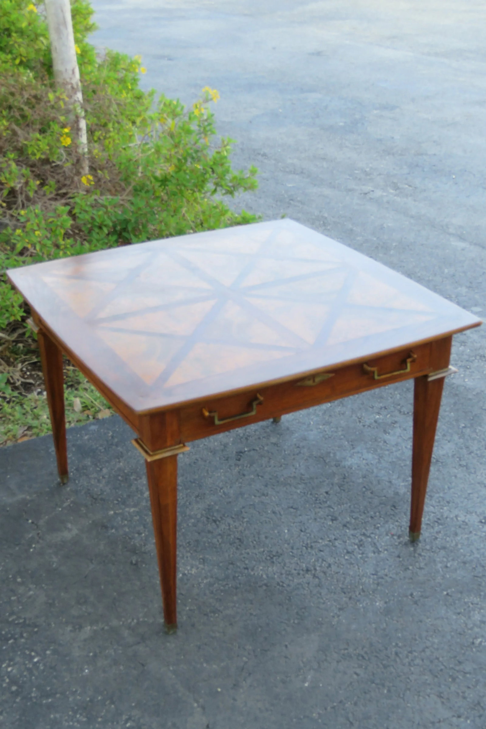 Mid Century Modern Side End Lamp Table by Mastercraft Furniture - 9