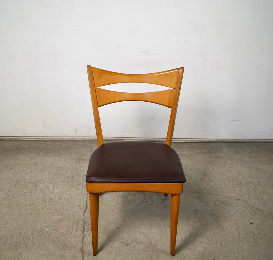 1950's Mid-Century Modern Heywood Wakefield Cat's Eye Chair - 4