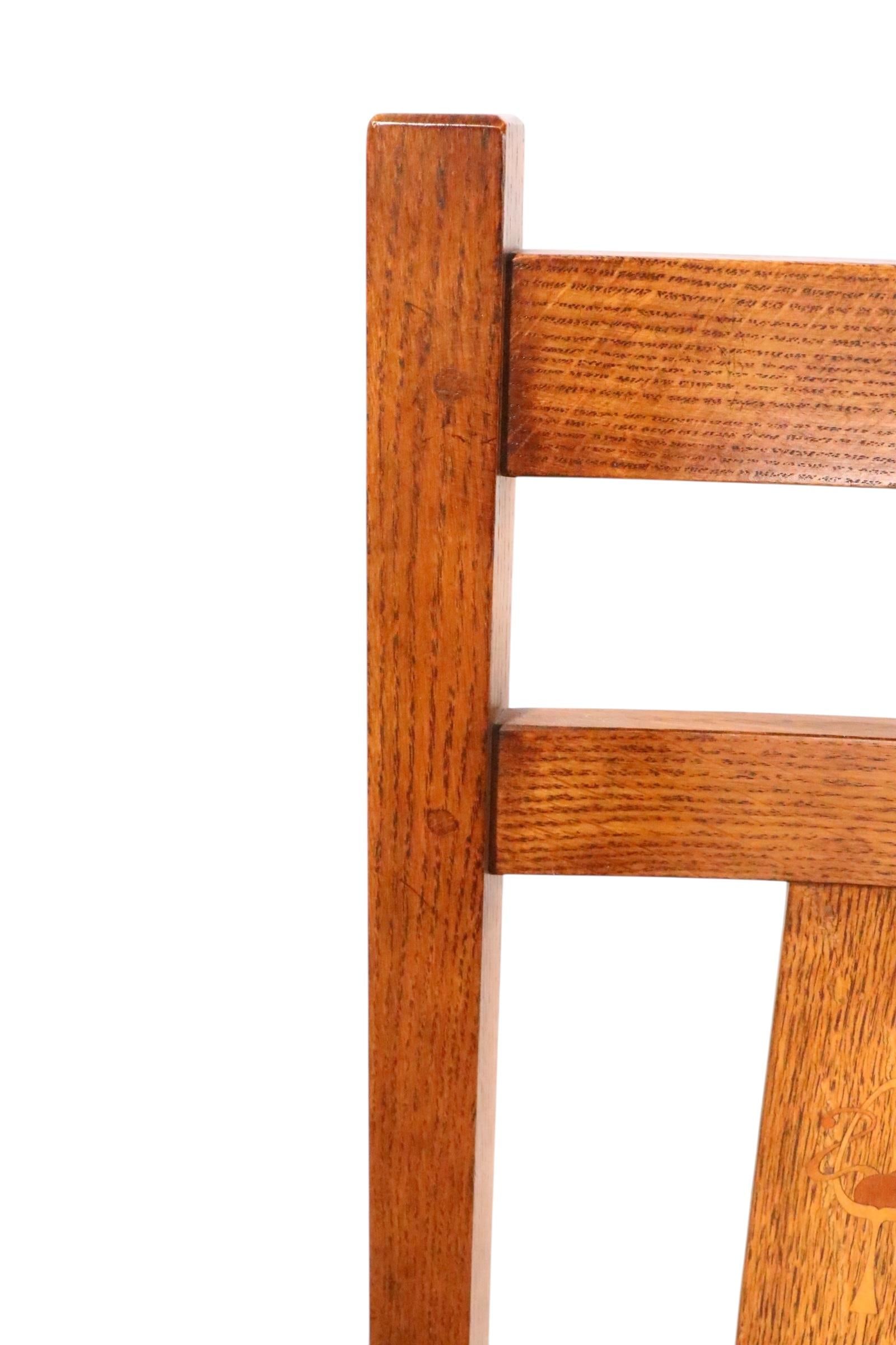 Contemporary Mission Arts and Crafts Harvey Ellis Stickley Rocking Chair - 12