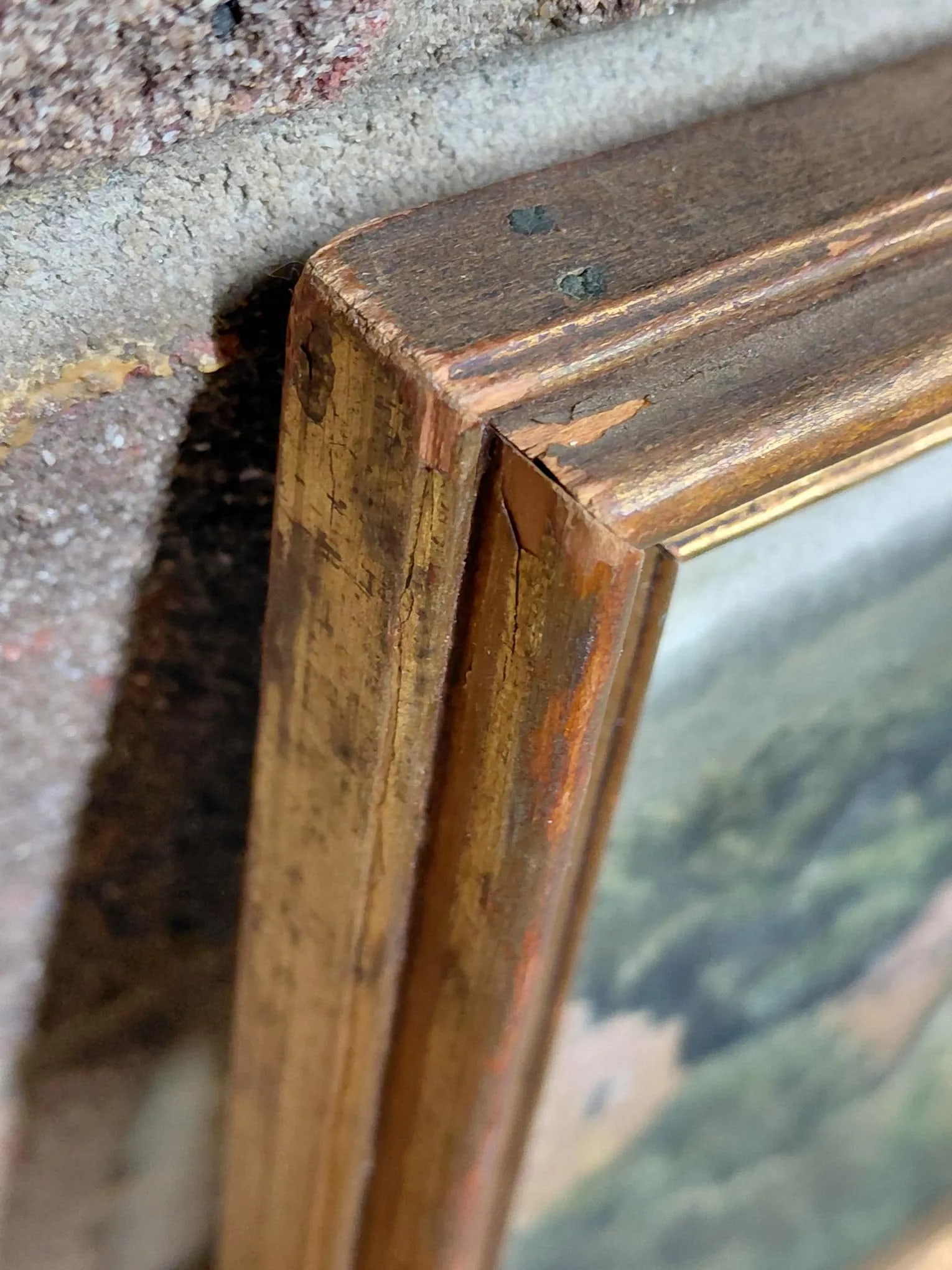 Framed Oil on Board of H. Rossler's "Landscape and Buildings Exterior View" - 7