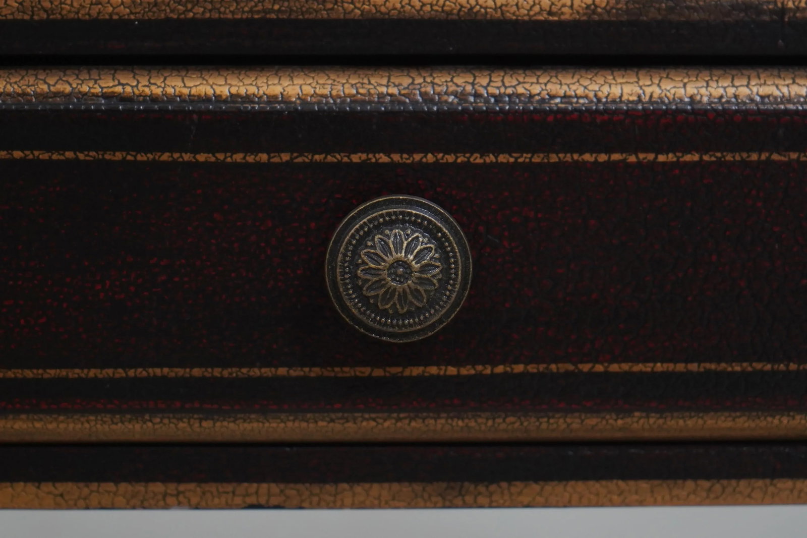 Stunning Regency 2 Drawer Painted Finish Canterbury Magazine Rack - 5