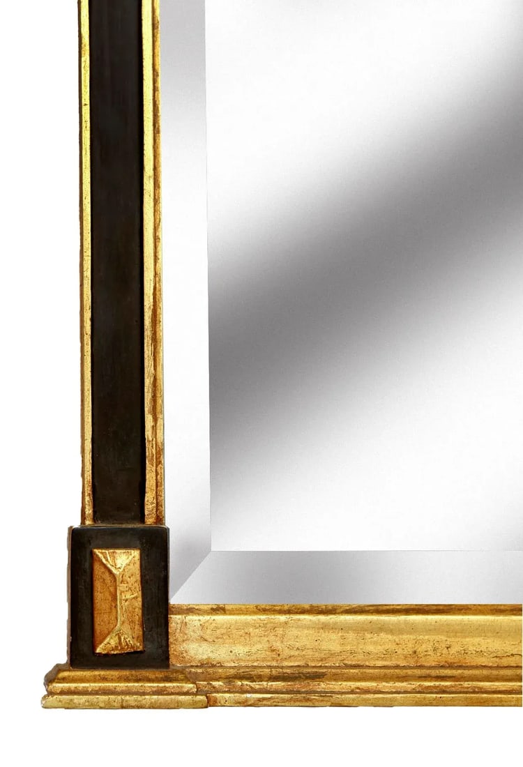 1960's Curved Italian Beveled Mirror - 5