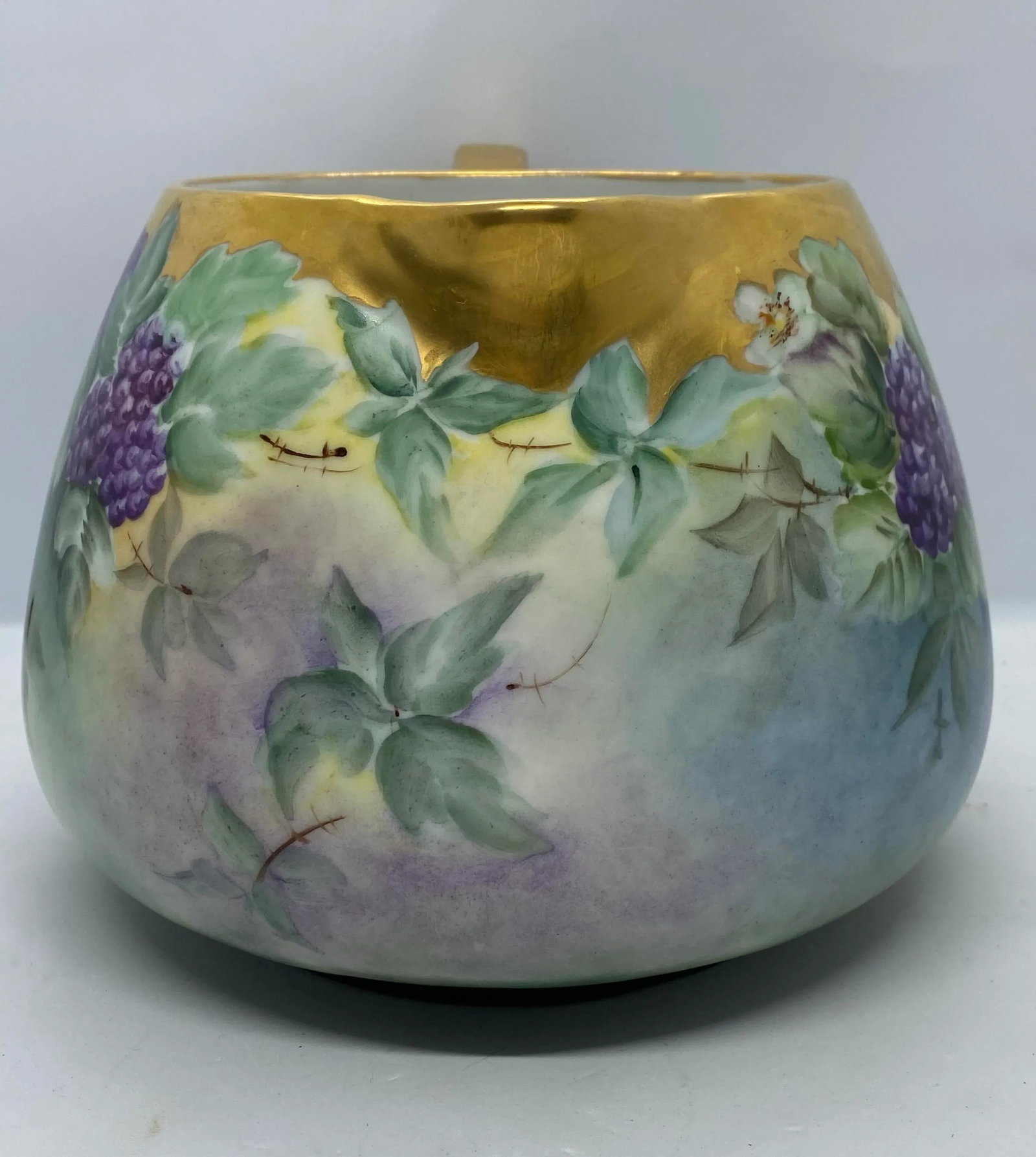 Vintage Mid 20th Century T K Czechoslovakia Cider Pitcher Signed - 3