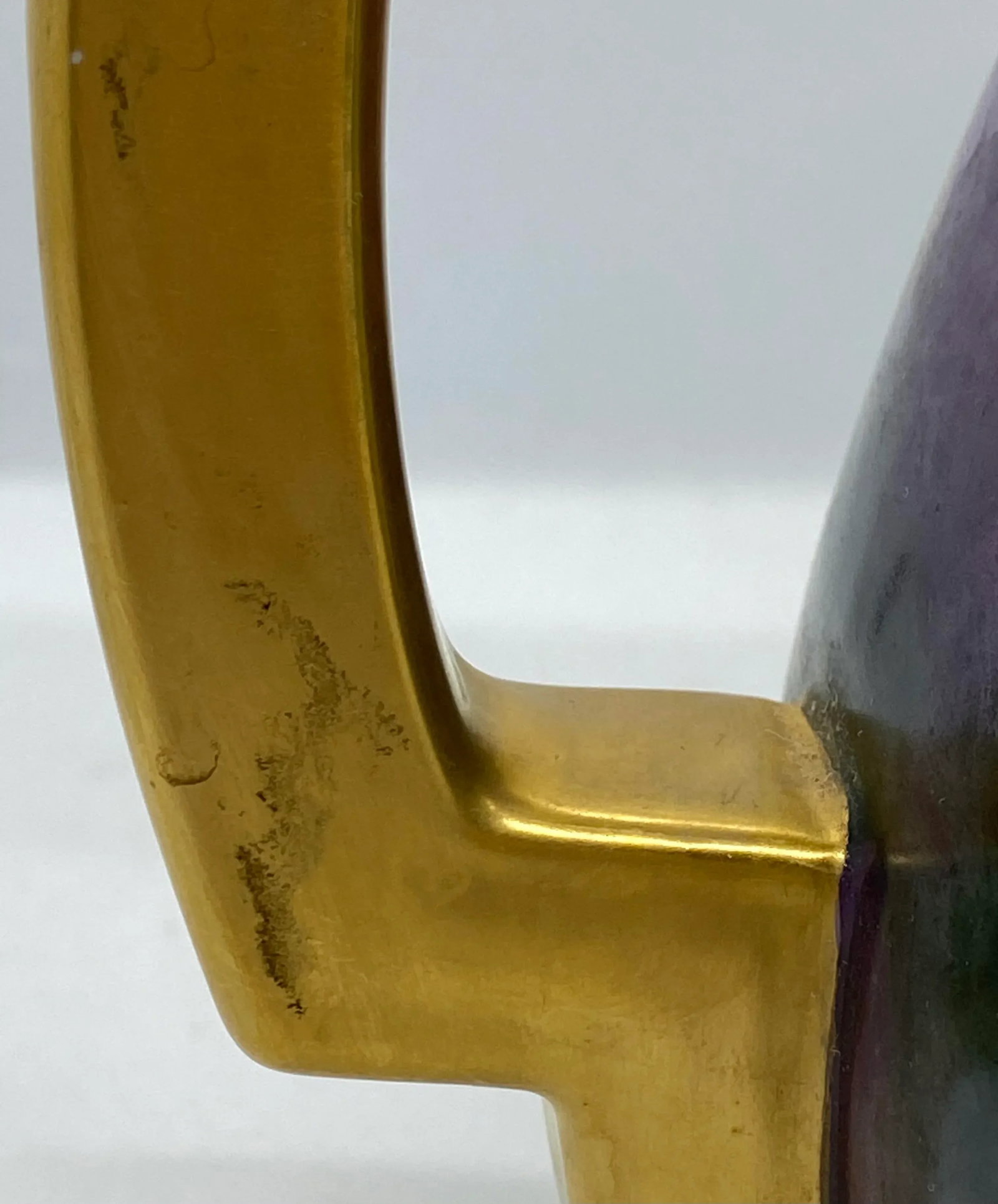 Vintage Mid 20th Century T K Czechoslovakia Cider Pitcher Signed - 9