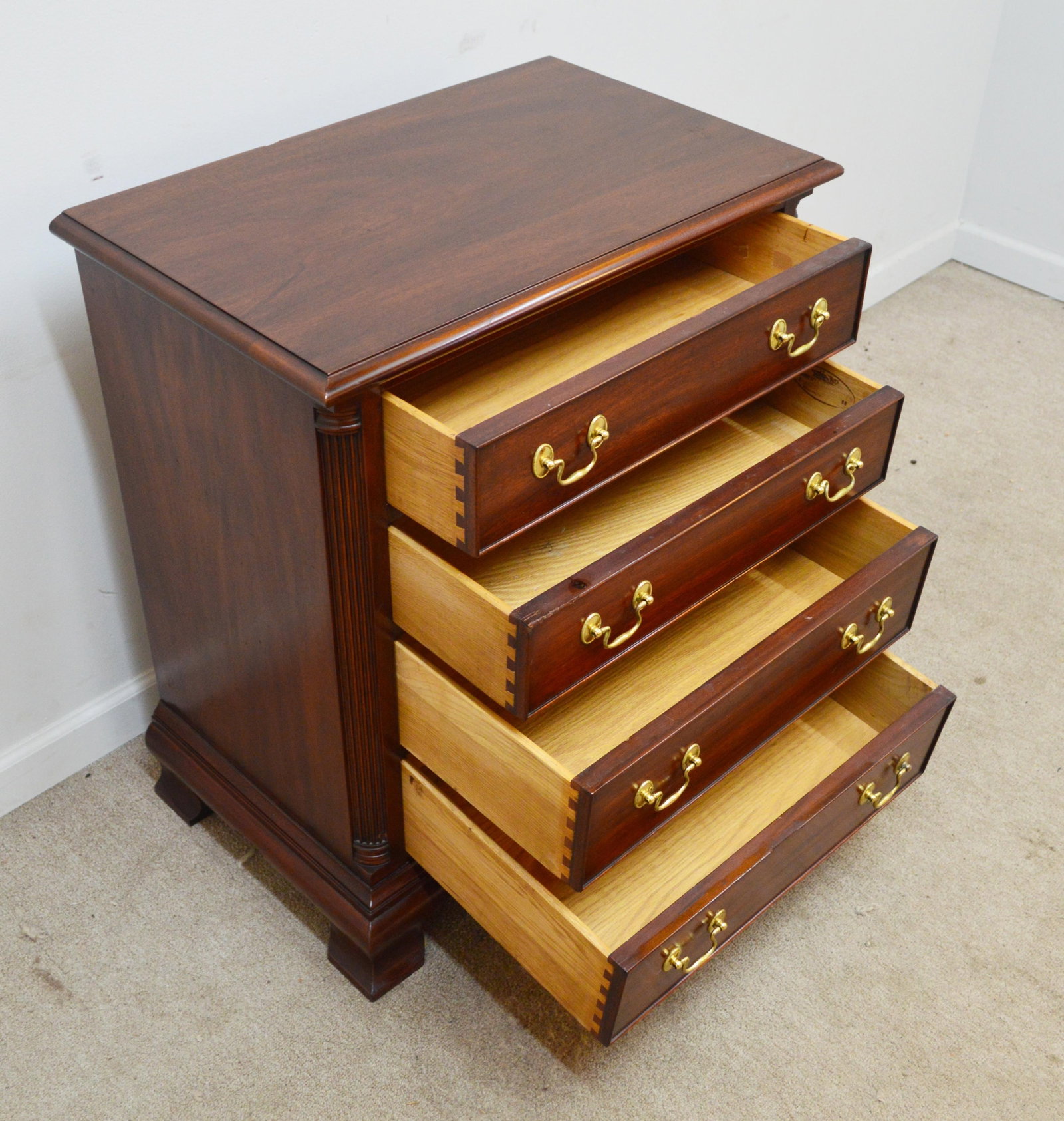 Late 20th Century Henkel Harris Mahogany Nightstand - 9