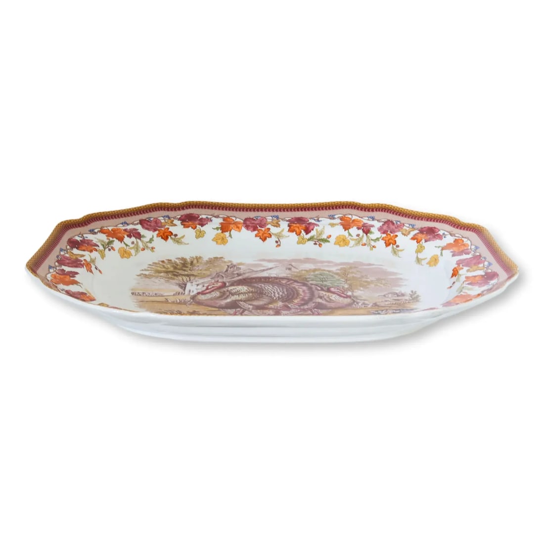 Large Spode for Williams Sonoma Turkey Platter - 3