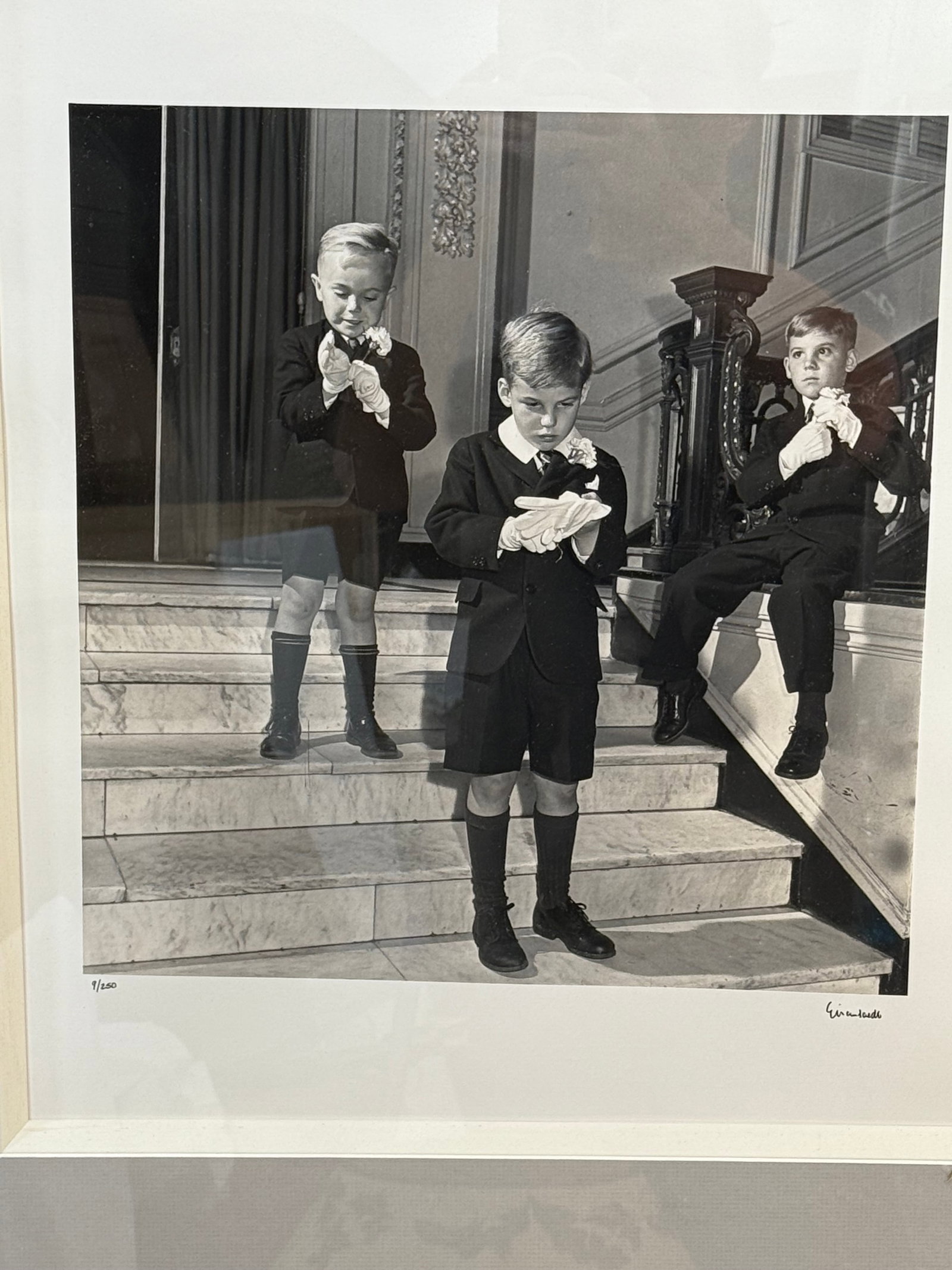 Boys at Dancing School, Waterbury, Connecticut, 1945 Signed by Alfred Eisenstaedt - 11