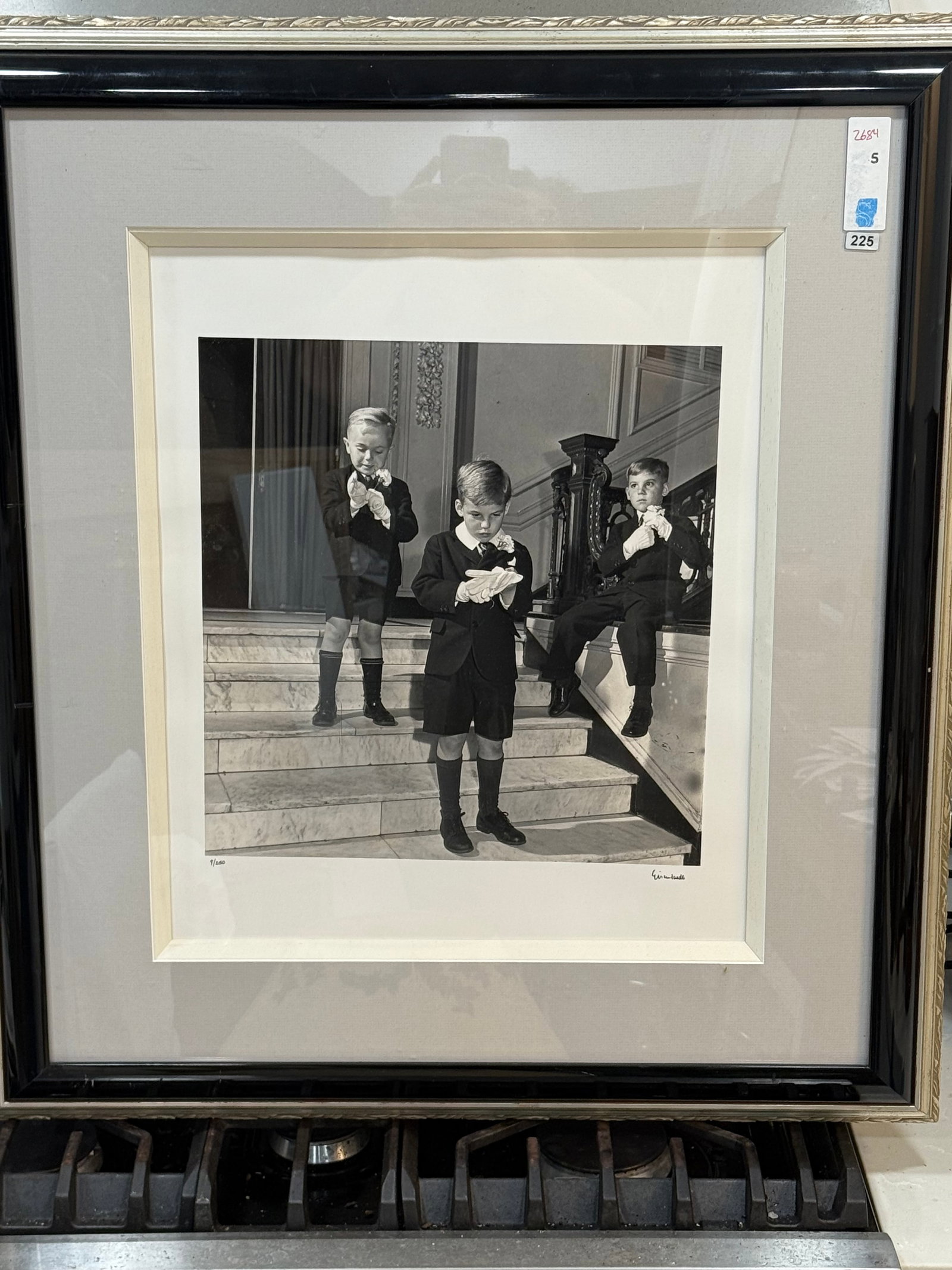 Boys at Dancing School, Waterbury, Connecticut, 1945 Signed by Alfred Eisenstaedt - 17