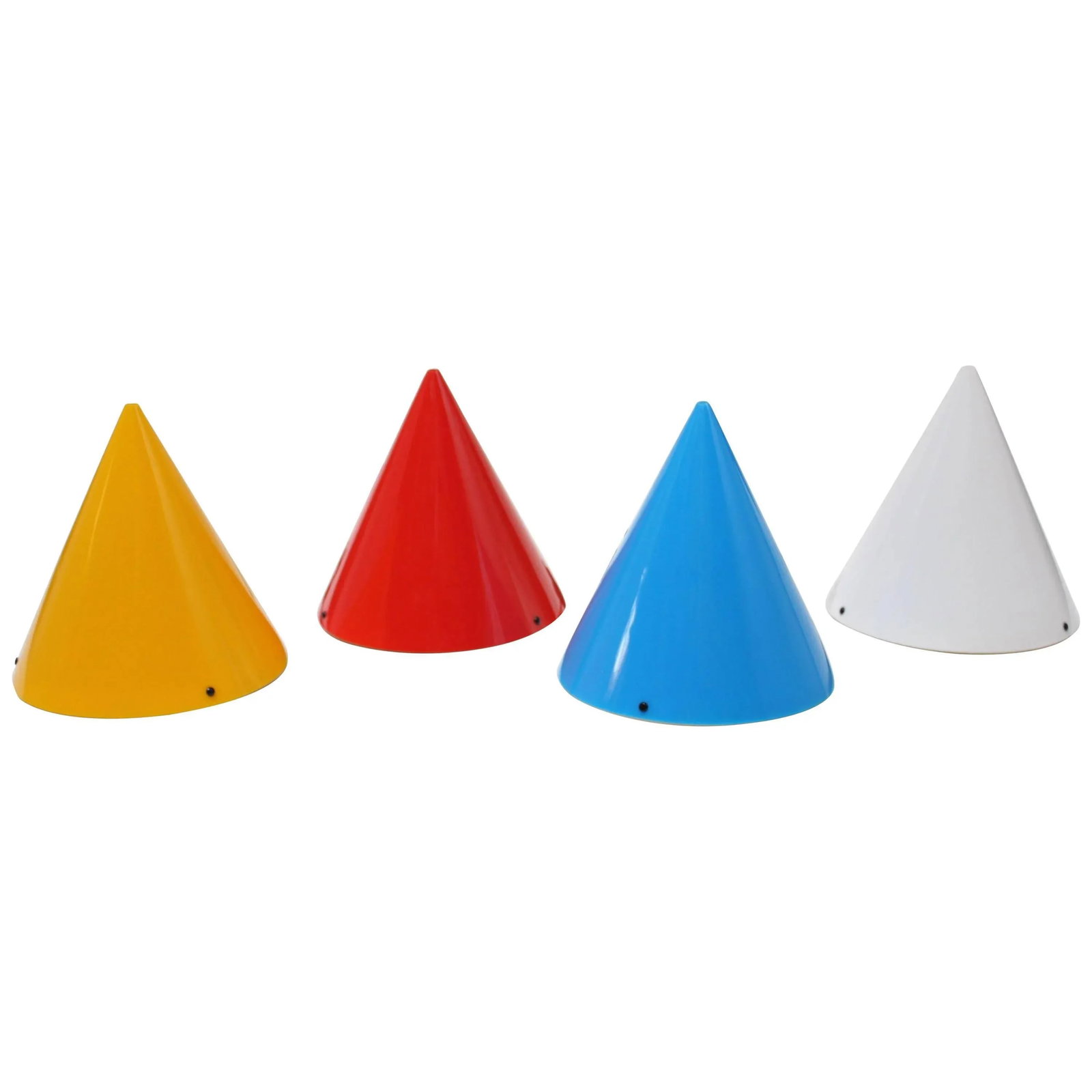 Acrylic 'Cone' Fixtures by Verner Panton for Polythema - Set of 4 - 11