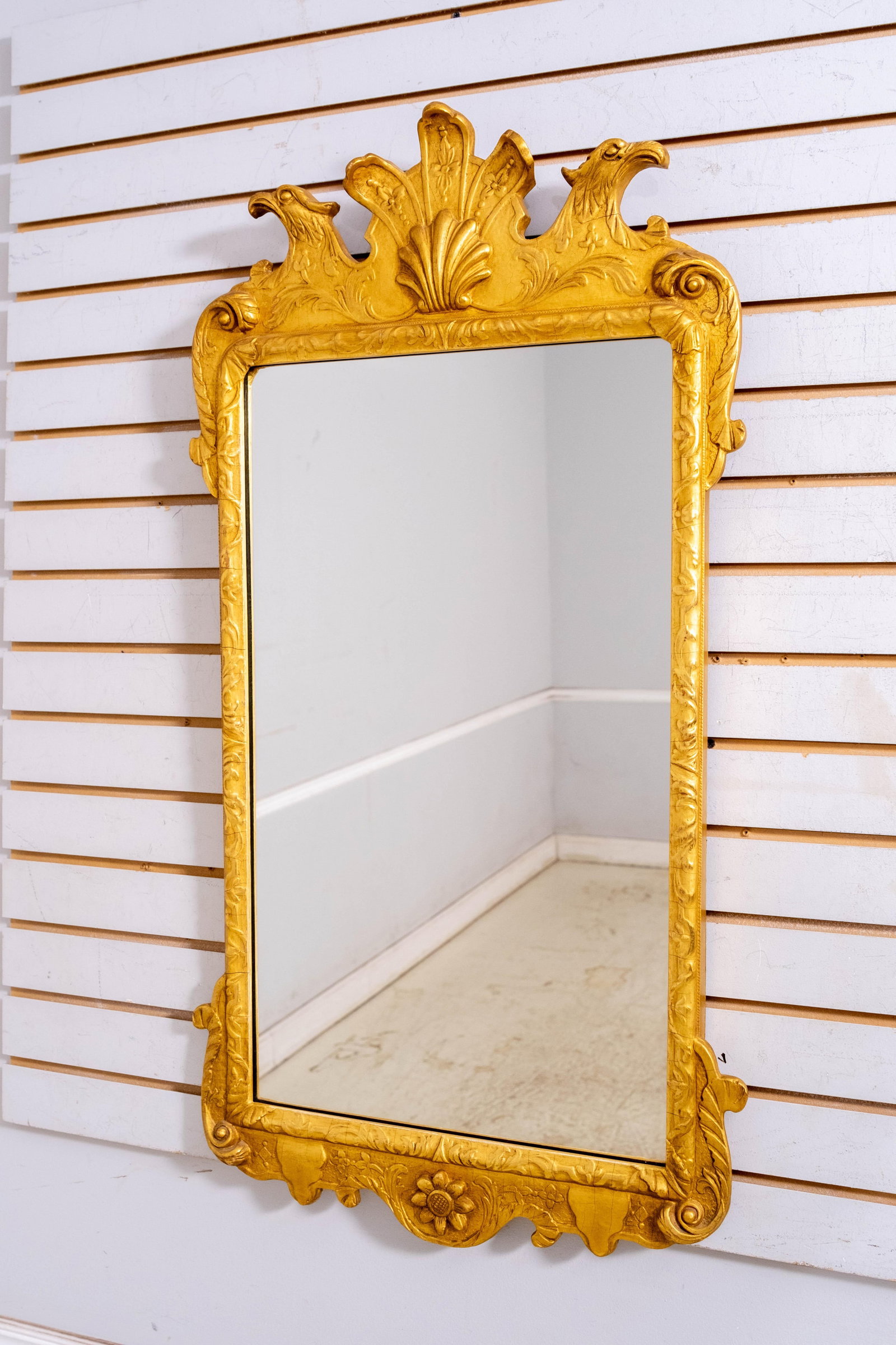 Friedman Brothers Colonial Williamsburg Gold Gilt Wall Mirror - 2