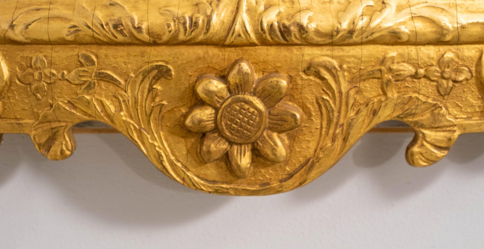 Friedman Brothers Colonial Williamsburg Gold Gilt Wall Mirror - 8