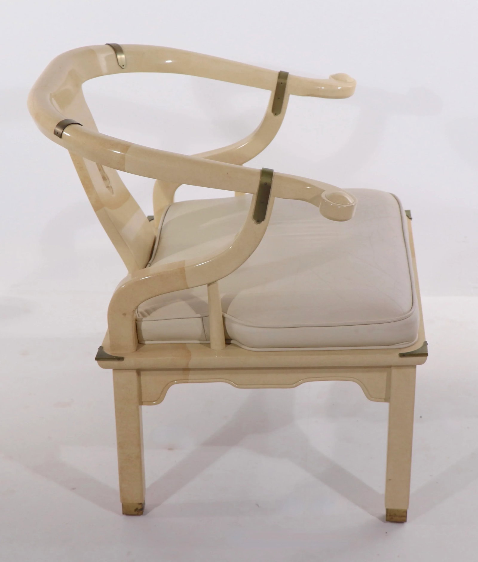 Hollywood Regency Chinese Style Lounge Chair by Century Furniture Chair Company - 4