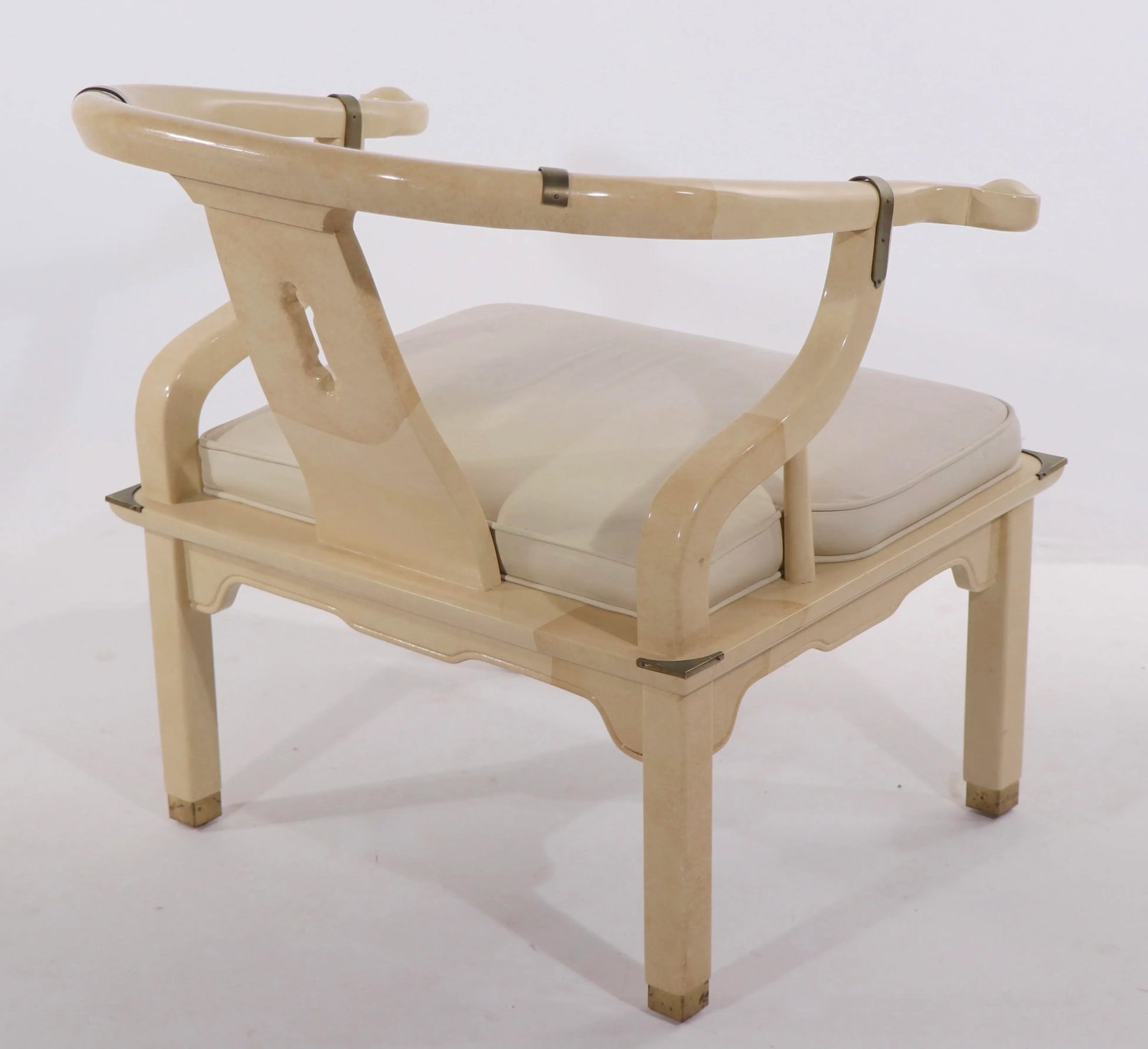 Hollywood Regency Chinese Style Lounge Chair by Century Furniture Chair Company - 5