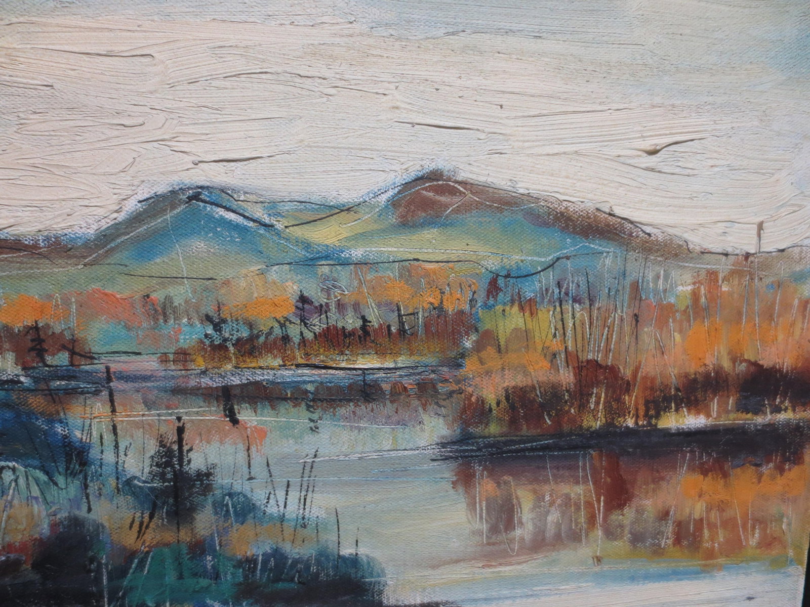 Paul Emile Genest Expressionist Landscape - 10