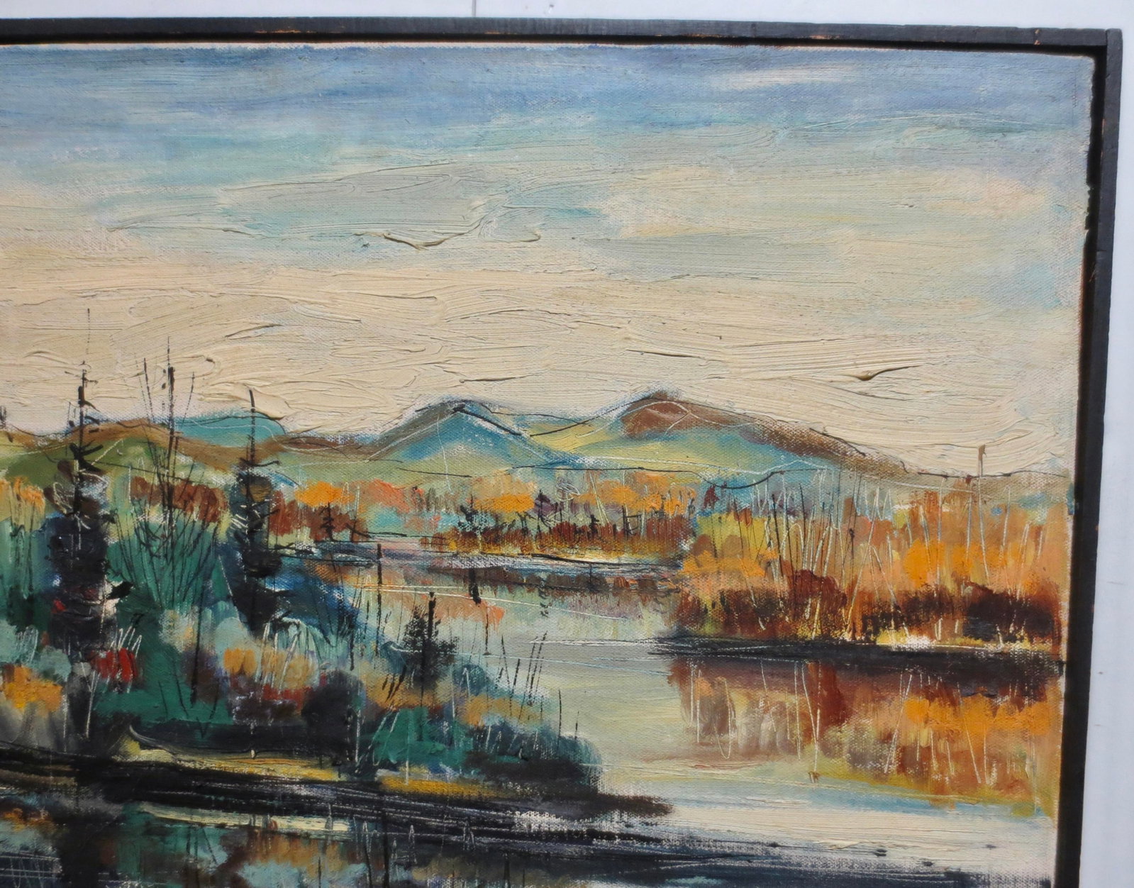 Paul Emile Genest Expressionist Landscape - 5