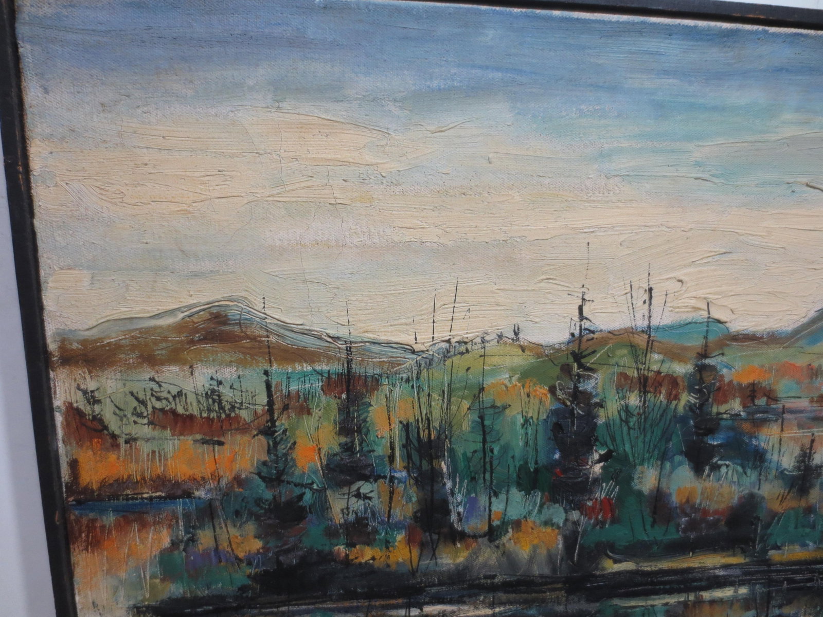 Paul Emile Genest Expressionist Landscape - 6