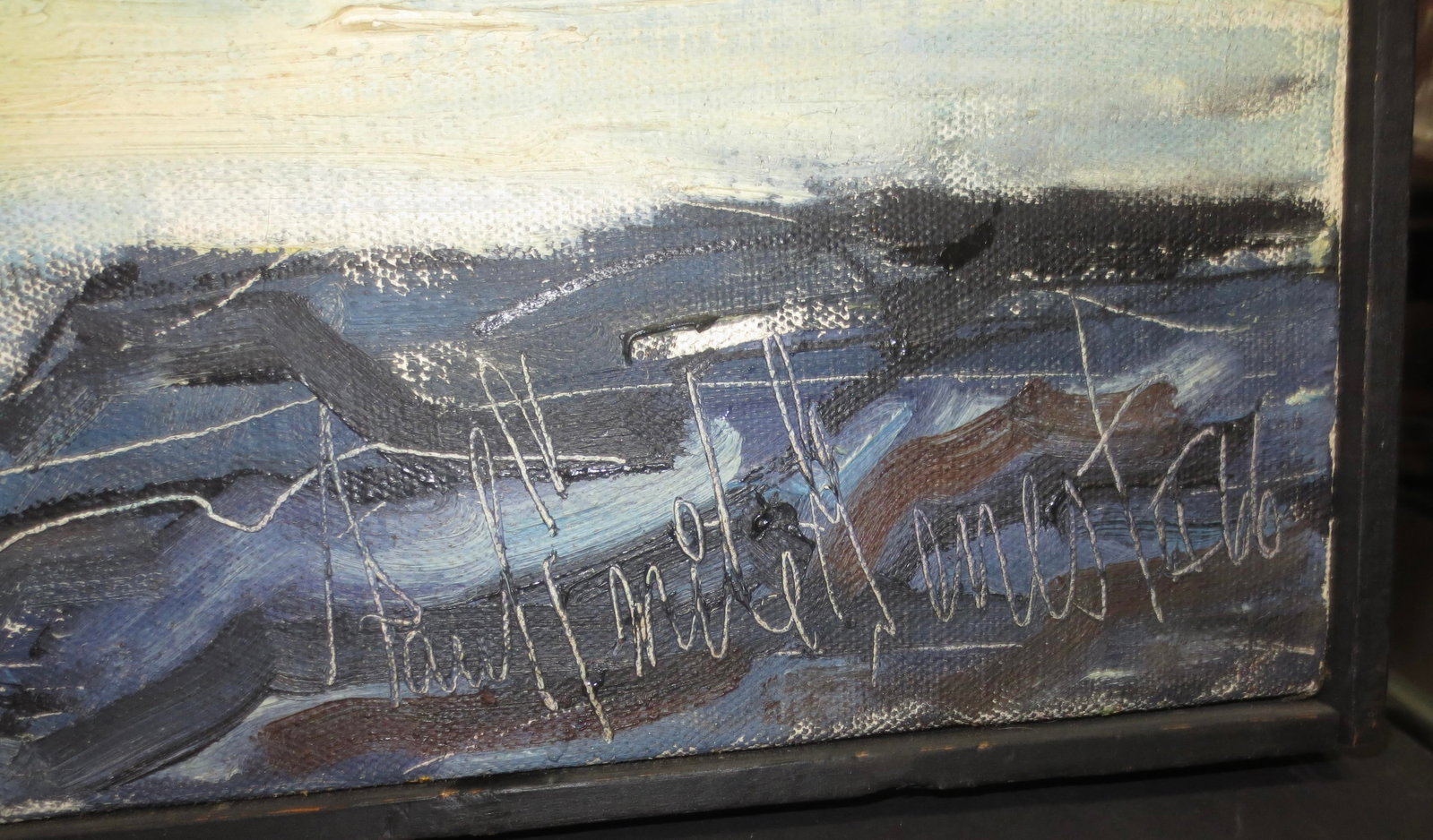 Paul Emile Genest Expressionist Landscape - 9