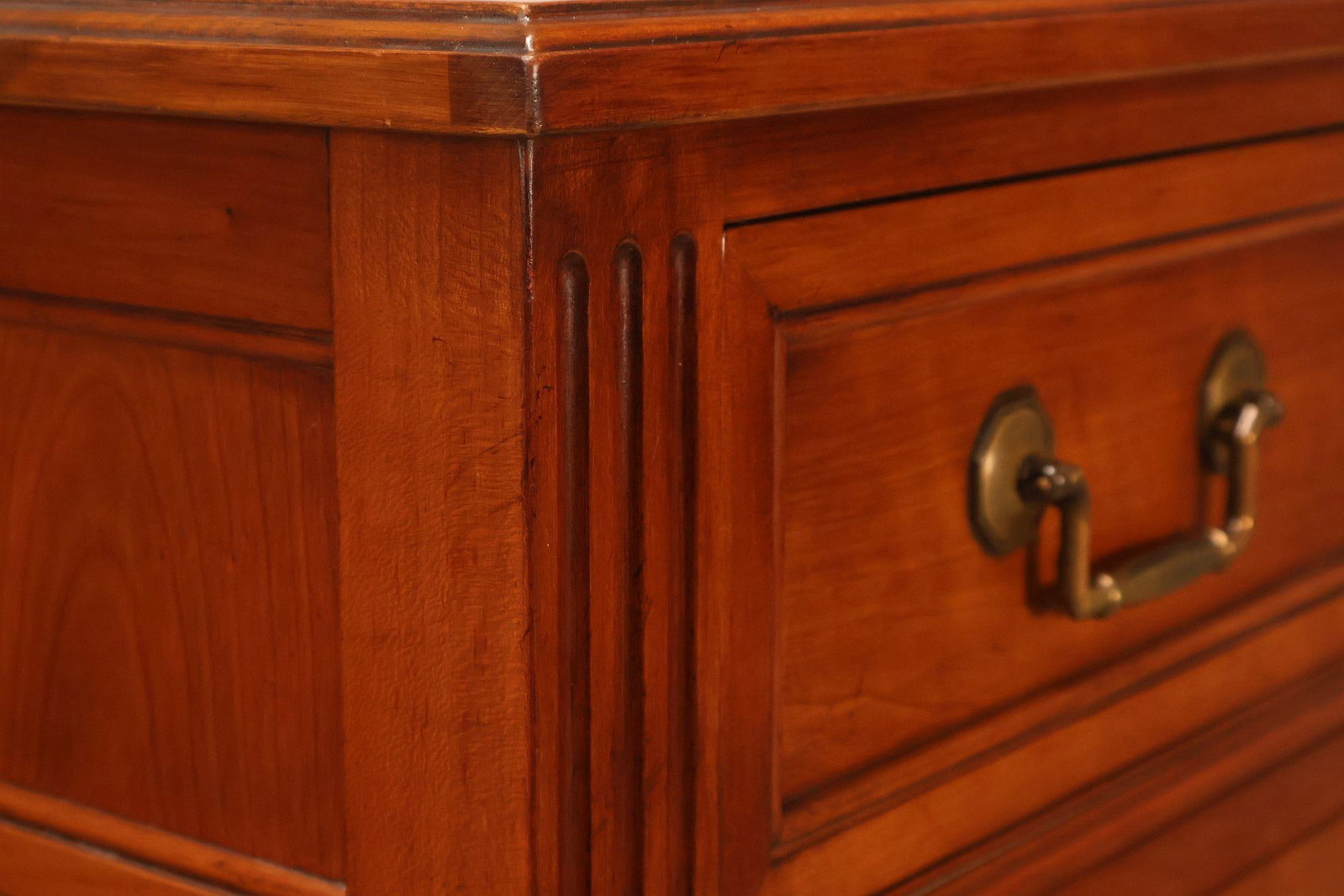Kindel French Directoire Style Fruitwood High Chest - 13