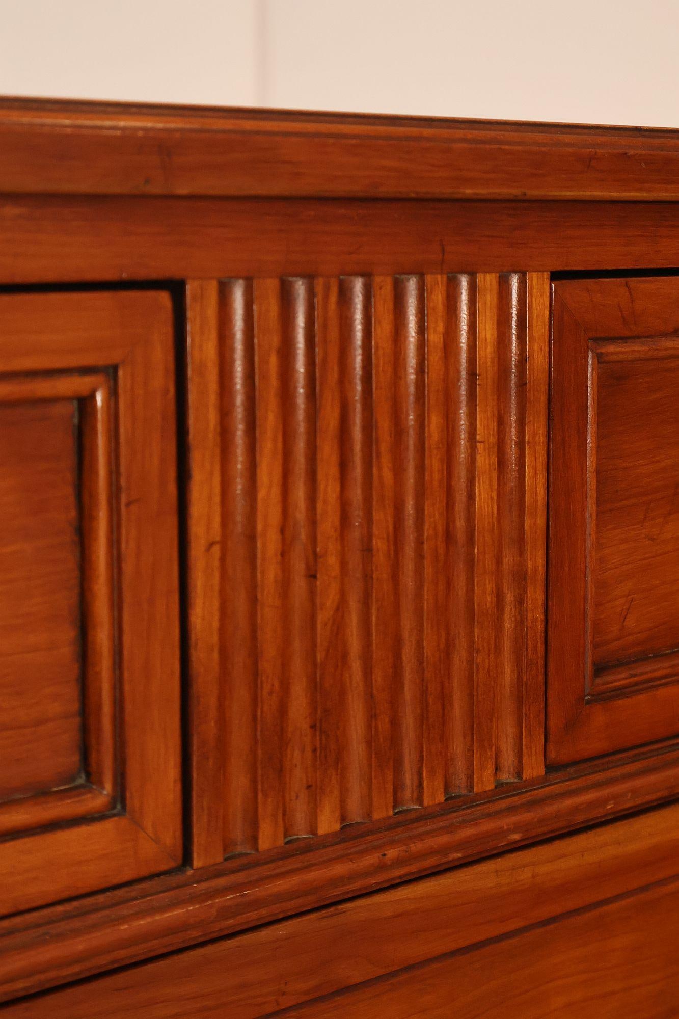 Kindel French Directoire Style Fruitwood High Chest - 16