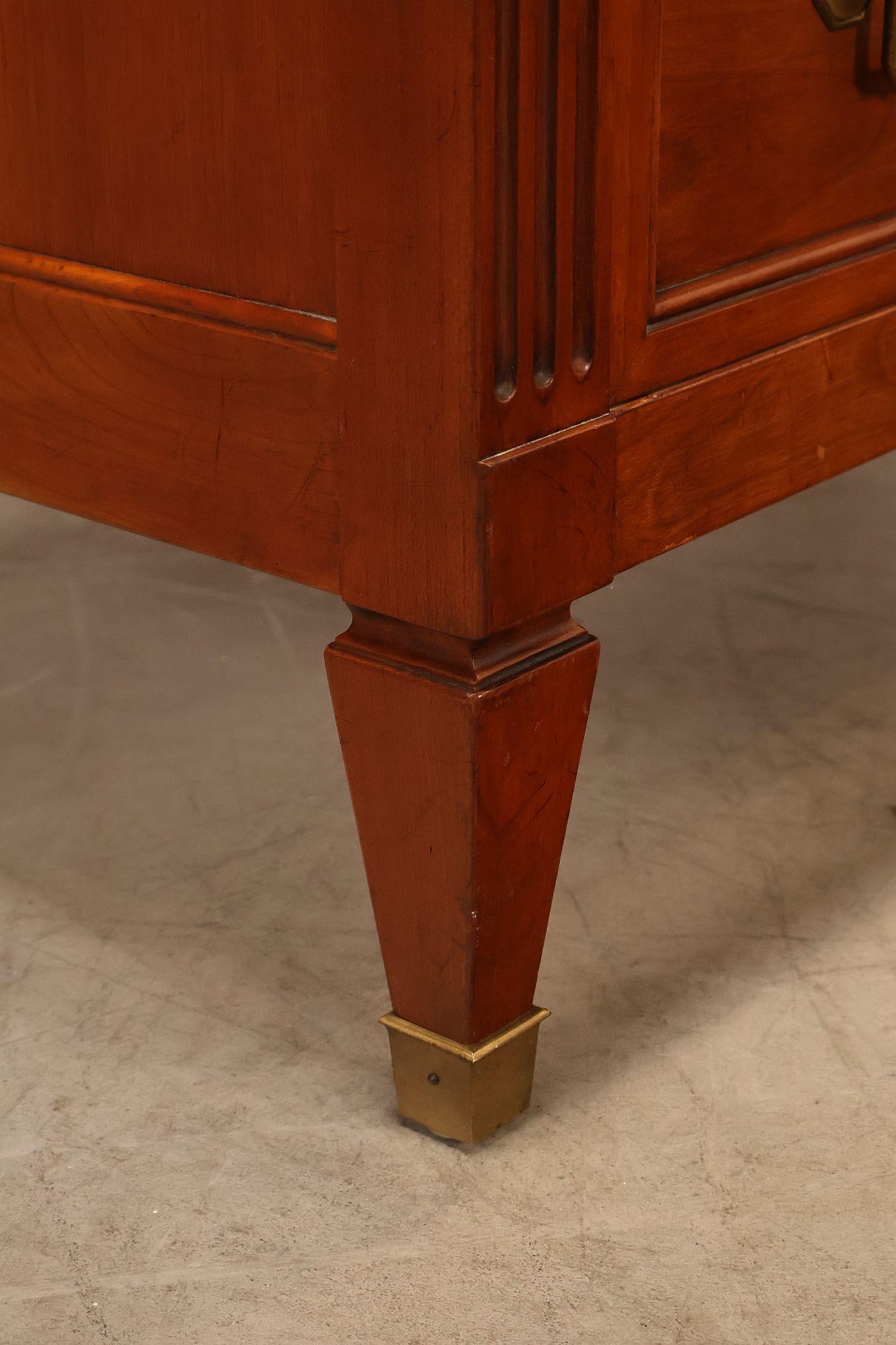 Kindel French Directoire Style Fruitwood High Chest - 17