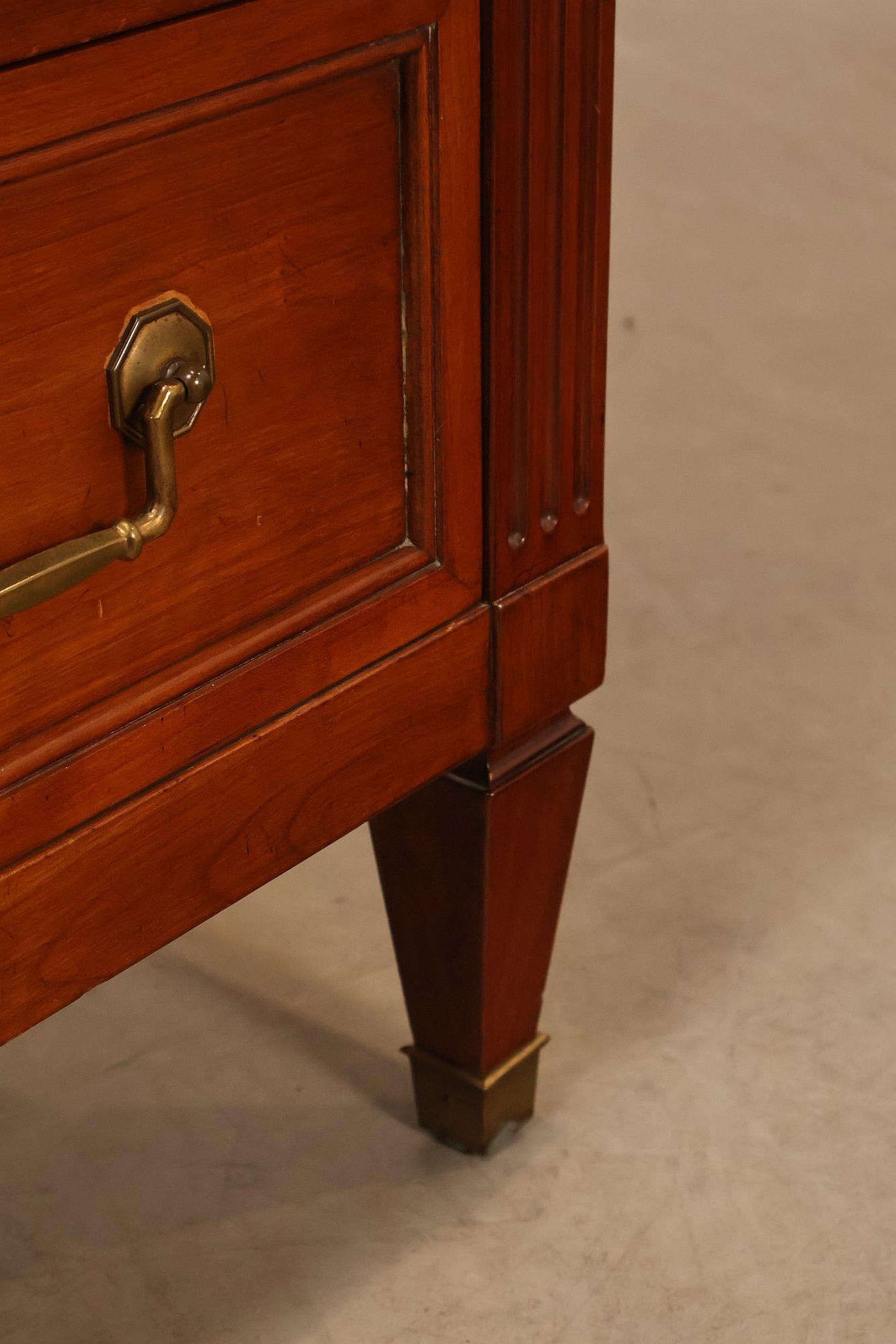 Kindel French Directoire Style Fruitwood High Chest - 18