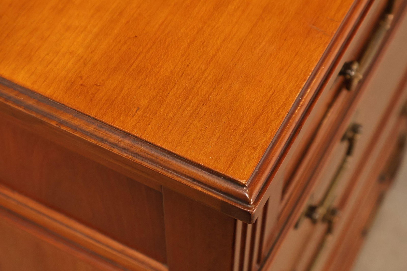 Kindel French Directoire Style Fruitwood High Chest - 6