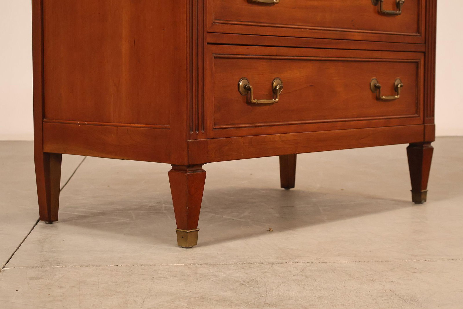 Kindel French Directoire Style Fruitwood High Chest - 8