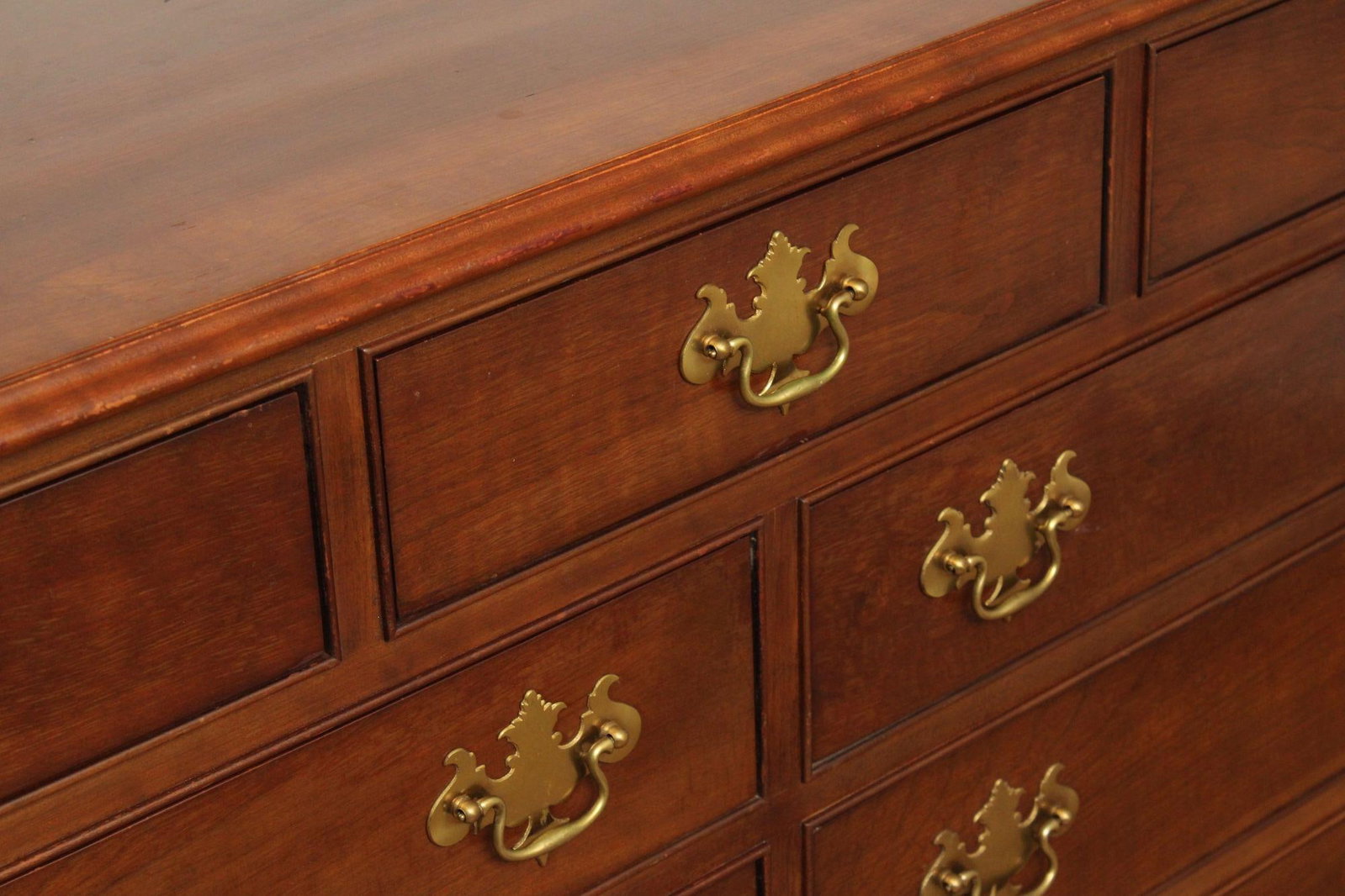 Stickley Chippendale Style Cherry Dresser - 13
