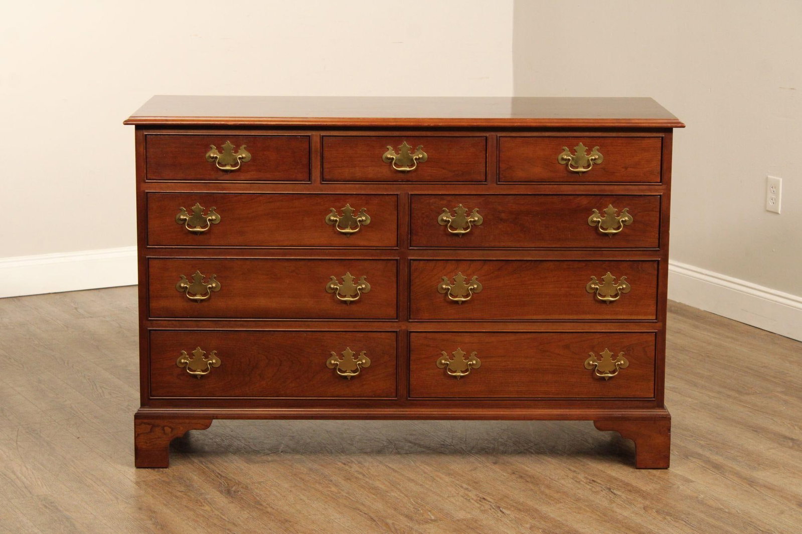 Stickley Chippendale Style Cherry Dresser - 14