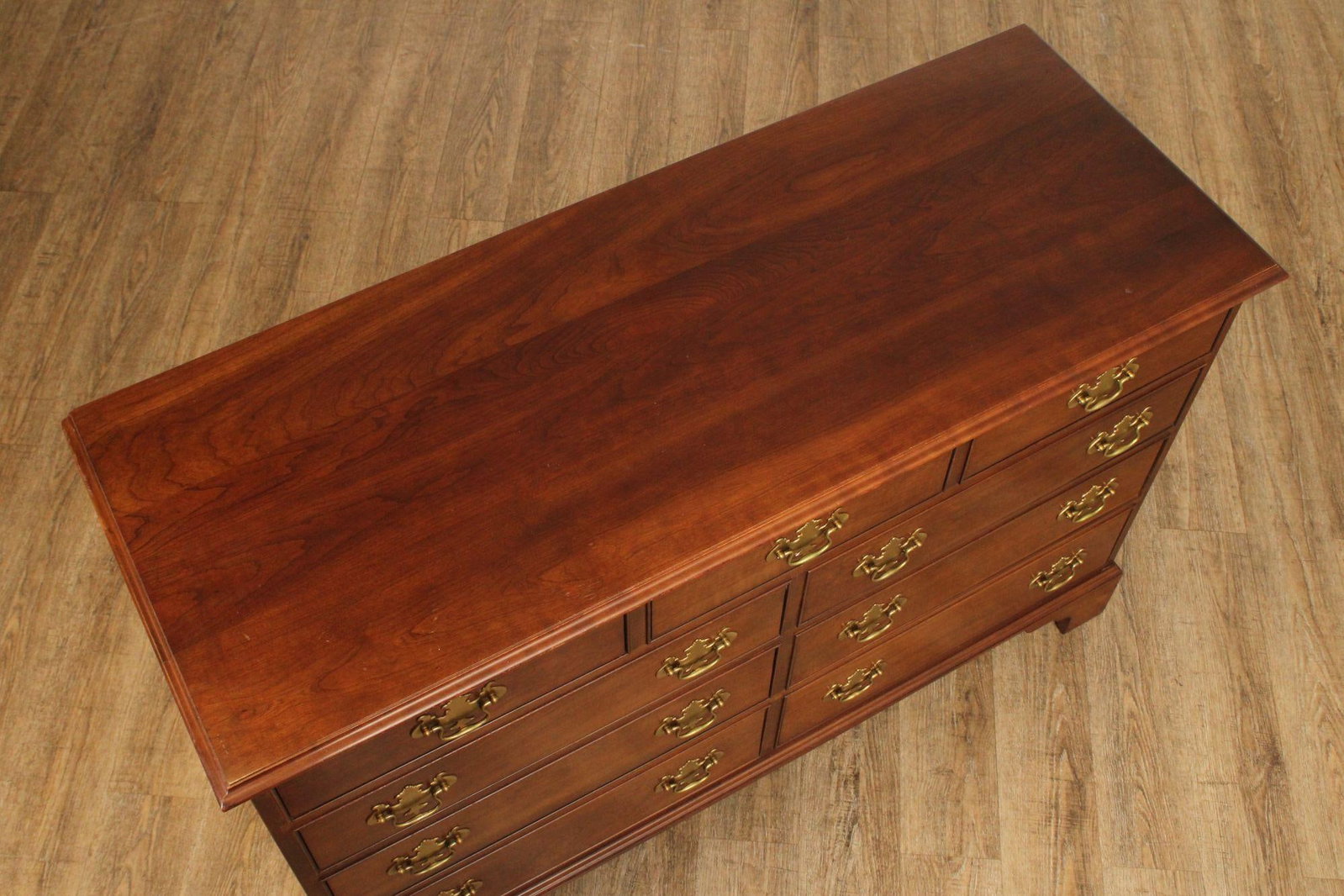Stickley Chippendale Style Cherry Dresser - 9